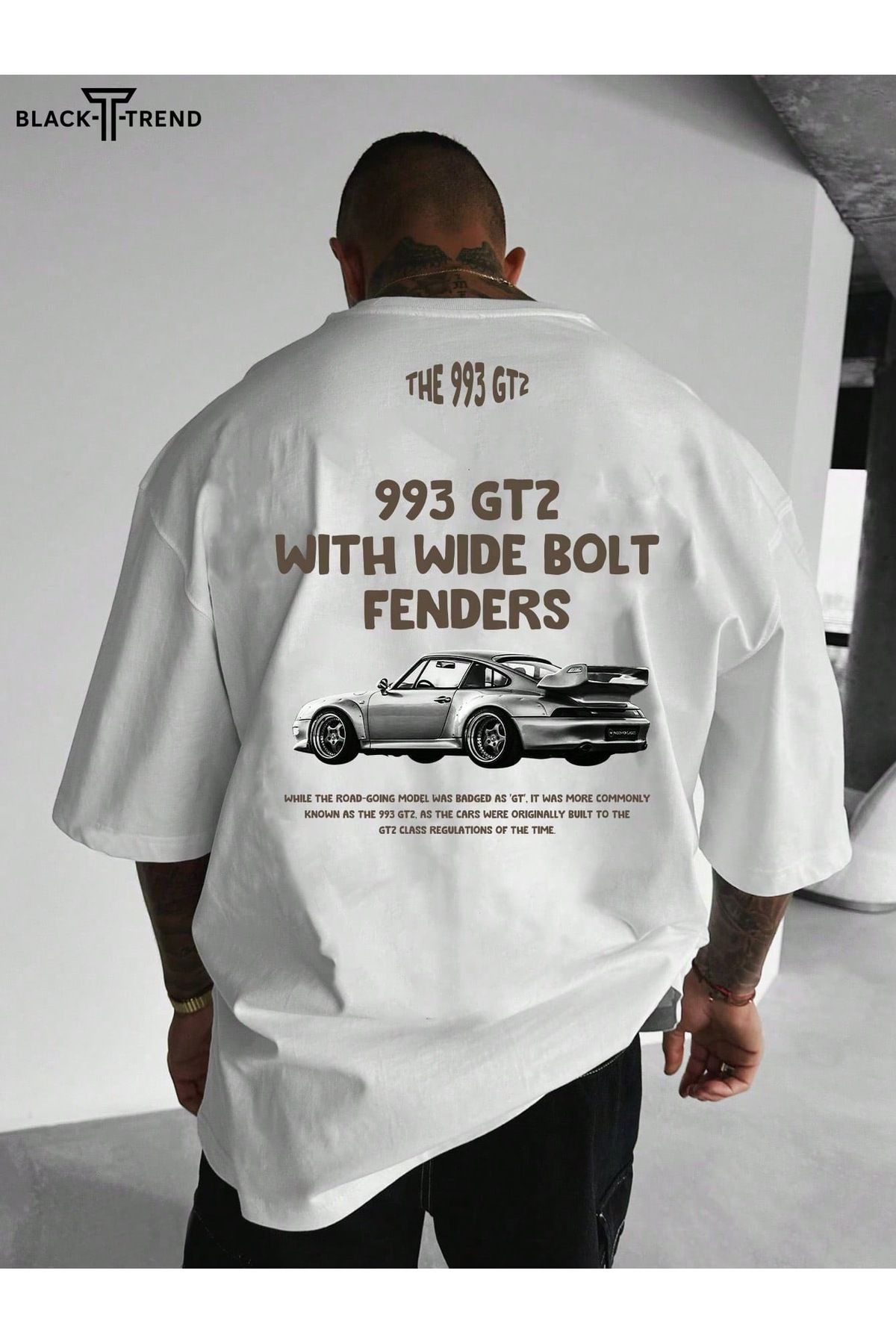 Bengi Clothing Oversize Kesim Kısa Kollu Baskılı T-shirt
