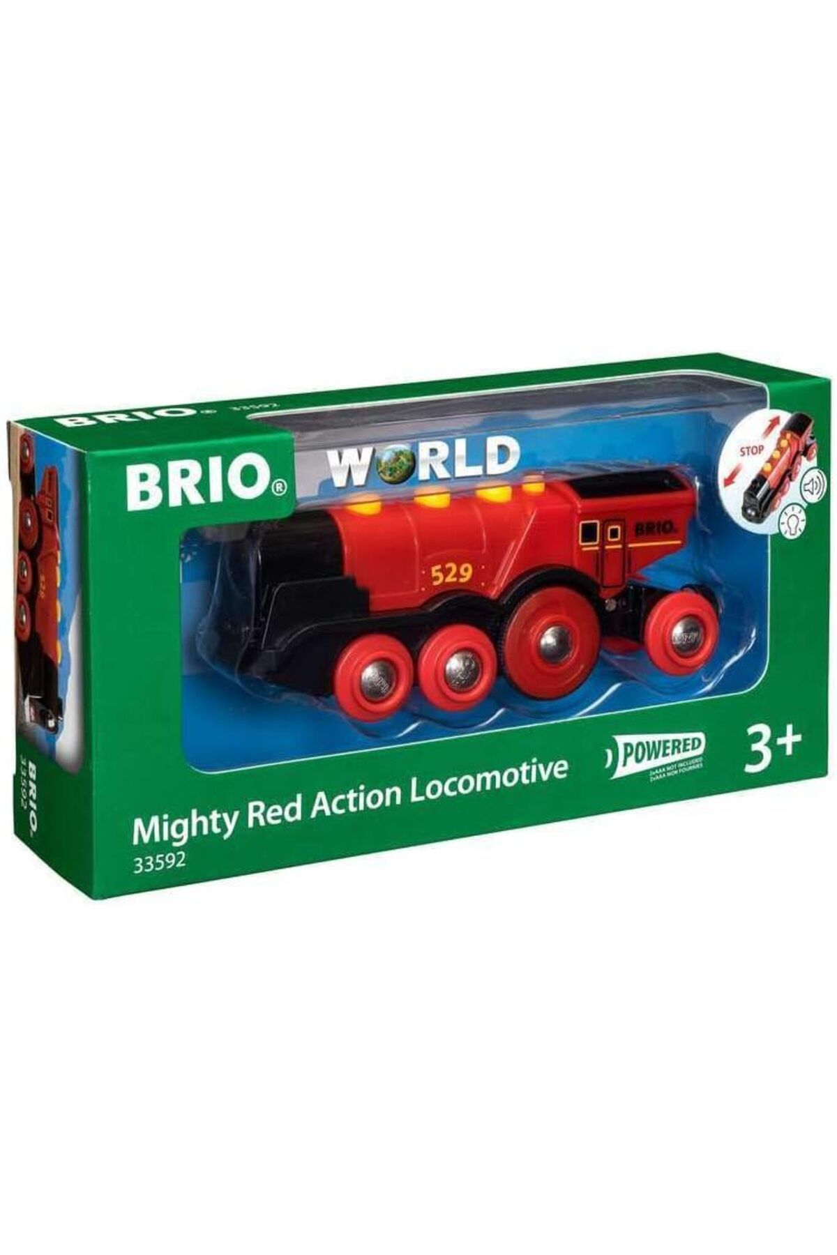 Mu Art Ahşap Mrt Kırmızı Lokomotif - 33592 Art 871301