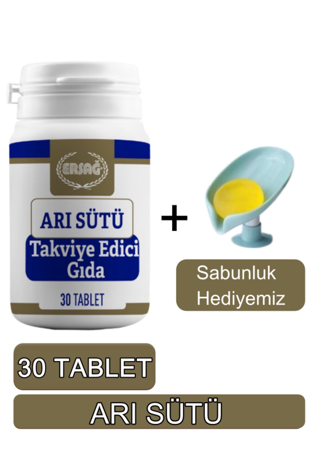 Ersağ Ersağ Arı Sütü +  Sabunluk  2034-28