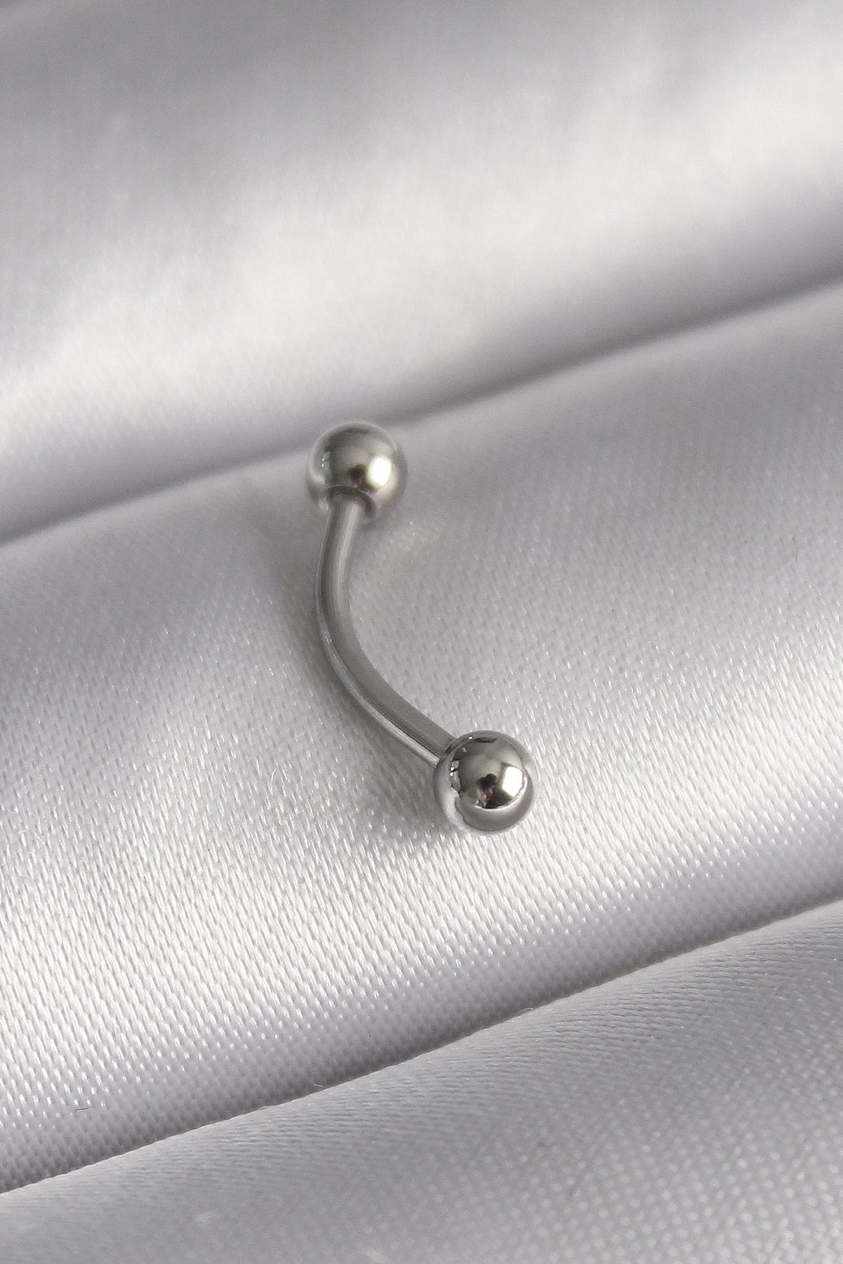 STOREMAX 316L Çelik Gümüş Renk Topçuk Model Piercing