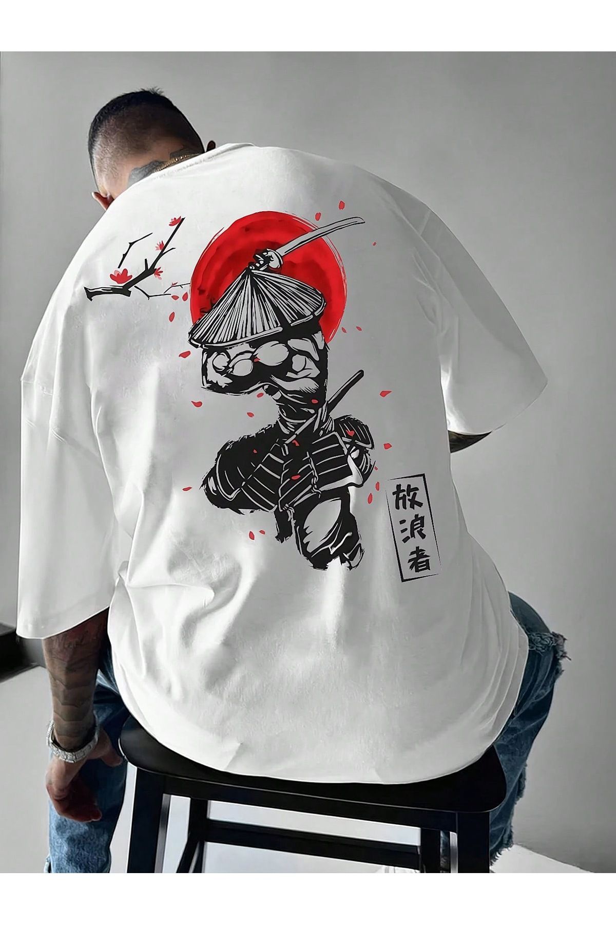 Bengi Clothing Oversize Kesim Kısa Kollu Baskılı T-shirt