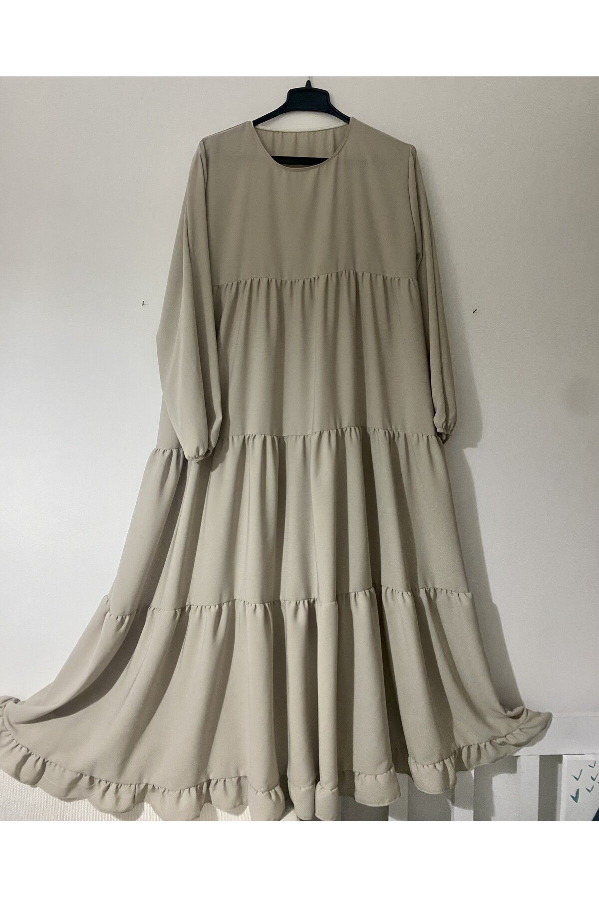 AURAN COUTURE MISIR MEDİNE İPEĞİ TESETTÜR ELBİSE