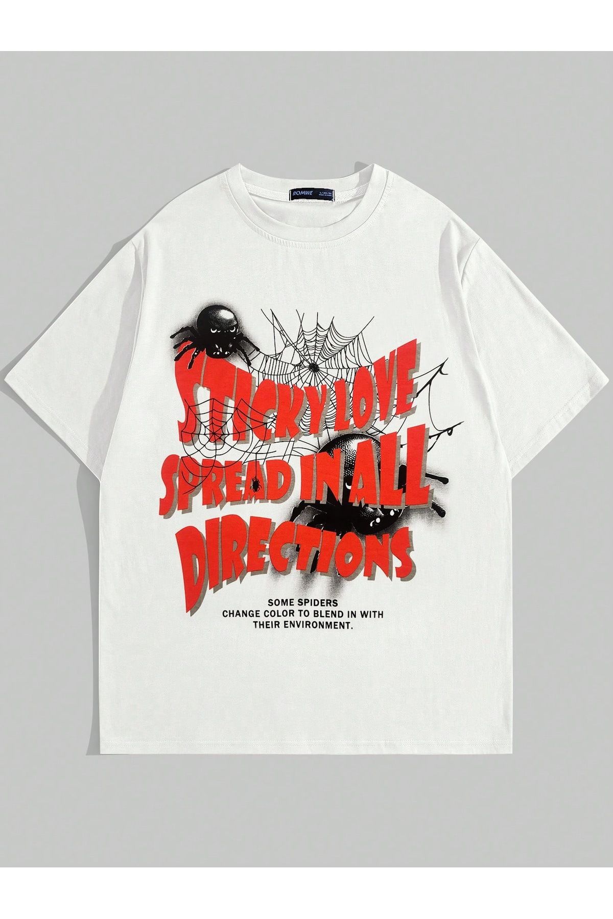 Bengi Clothing Oversize Kesim Kısa Kollu Baskılı T-shirt