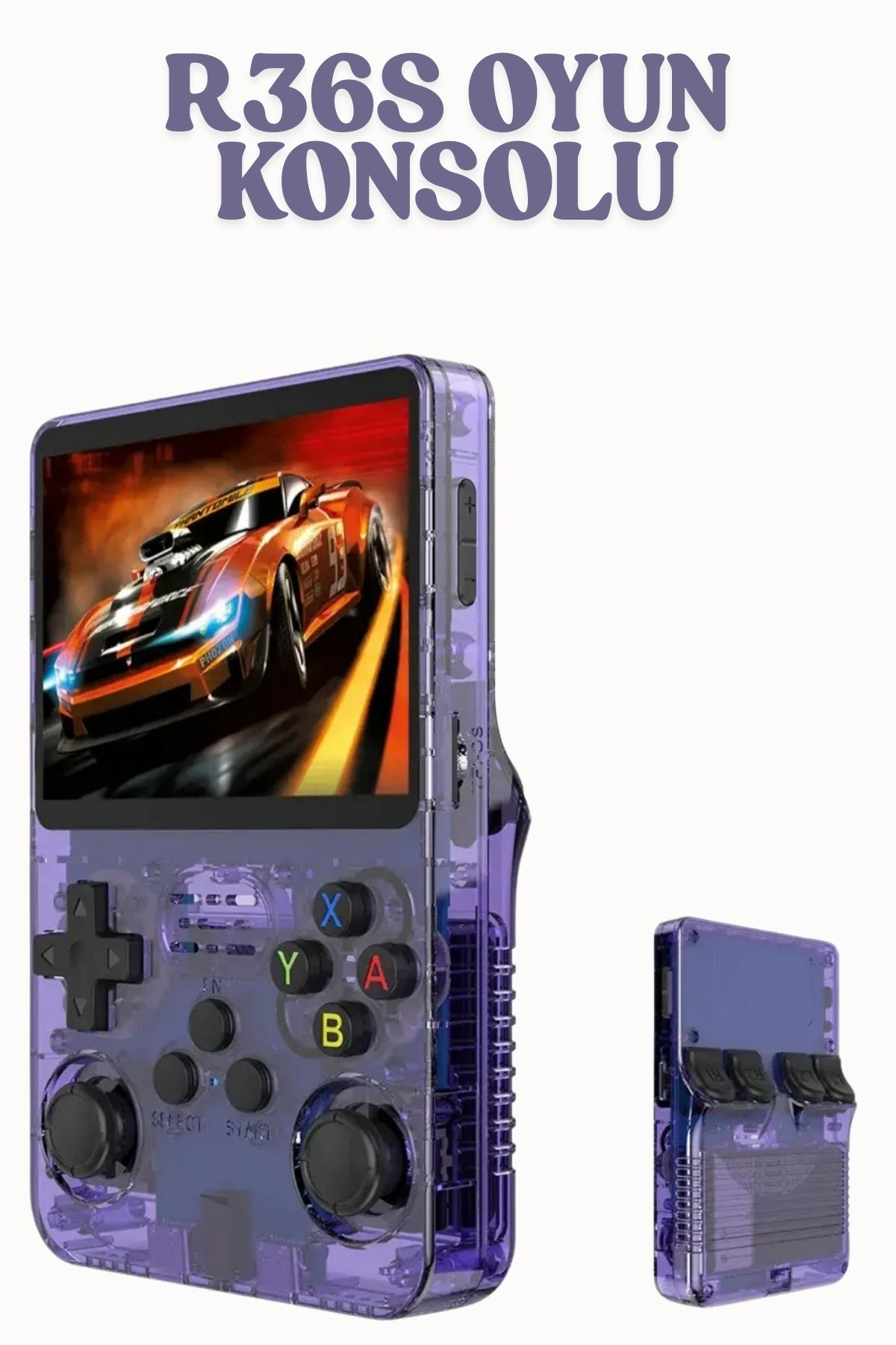 BGGTech R36S El Konsolu 64 GB Hafıza | 10.000 Klasik Oyun | HD IPS Ekran