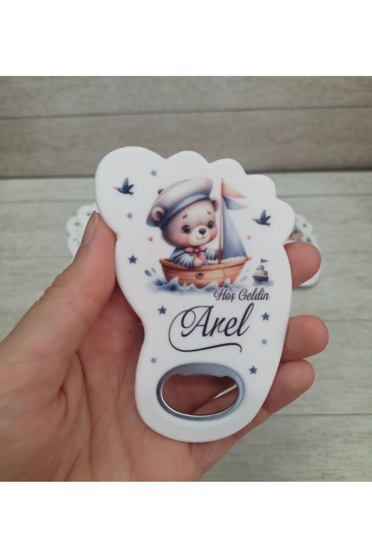 dekor artı 30 Adet Ayak Magnet Açacak Yeni Doğan, Doğum Günü, Sünnet, Nişan, Söz, Düğün Hediyelik