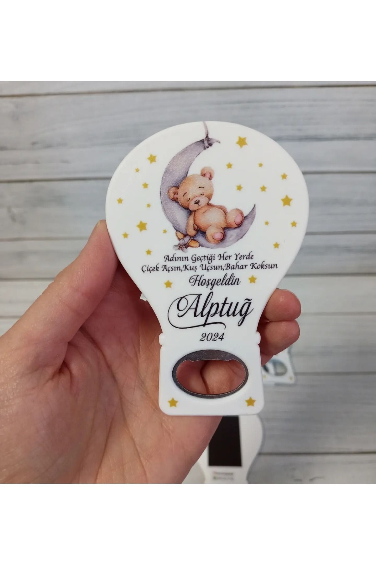 dekor artı 25 Adet Balon Açacak Magnet Hoşgeldin Bebek Temalı