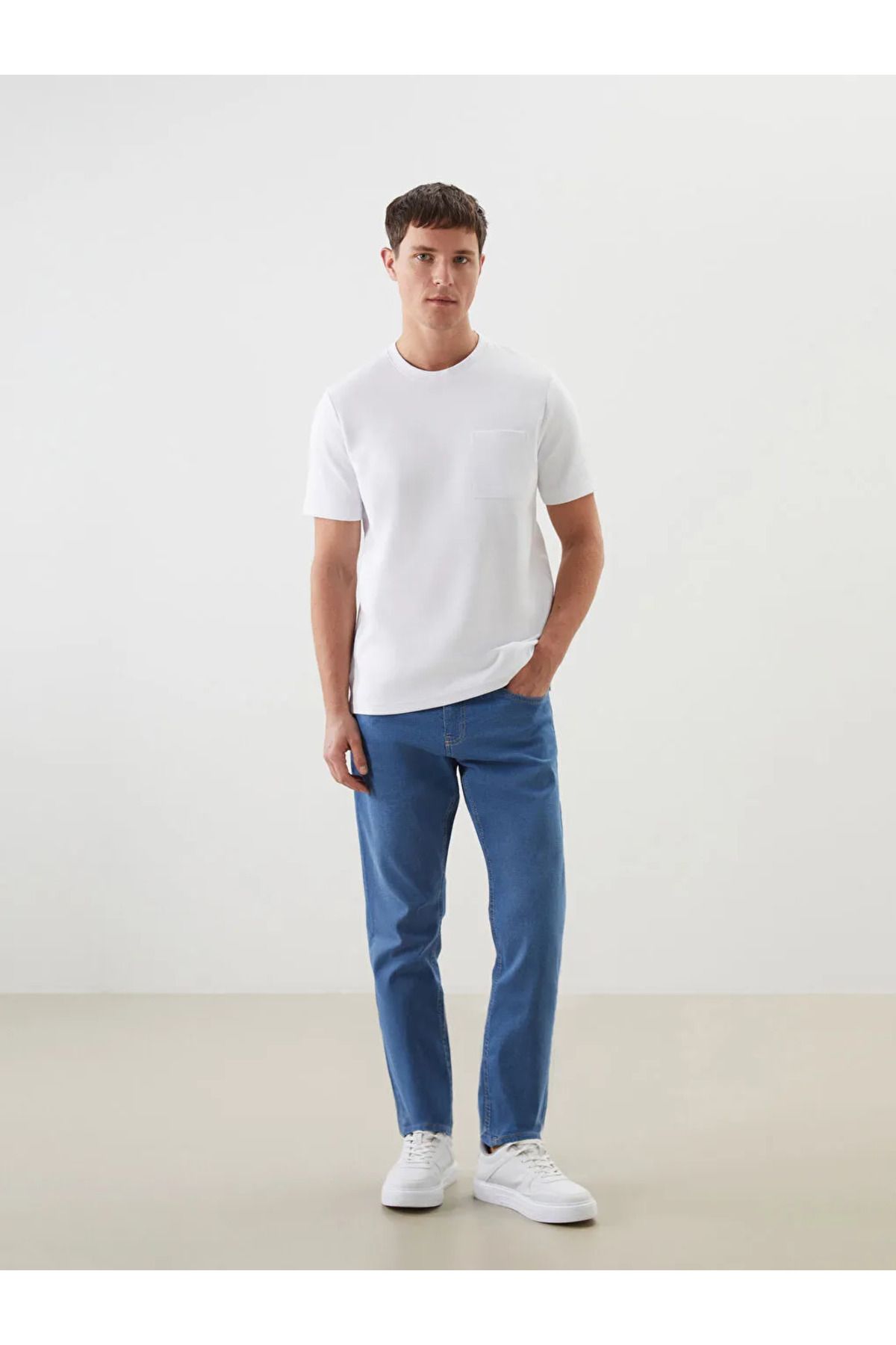LC Waikiki LCW ECO Indigo Slim Fit Erkek Jean Pantolon