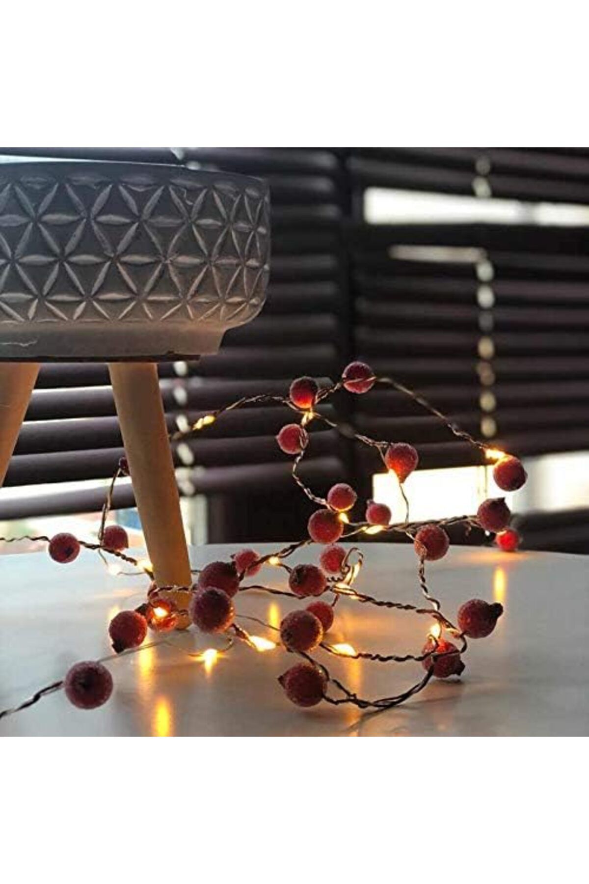 Mu Art Ahşap Mrt Kokinalı Süsleme Işık Telleri Art 871301