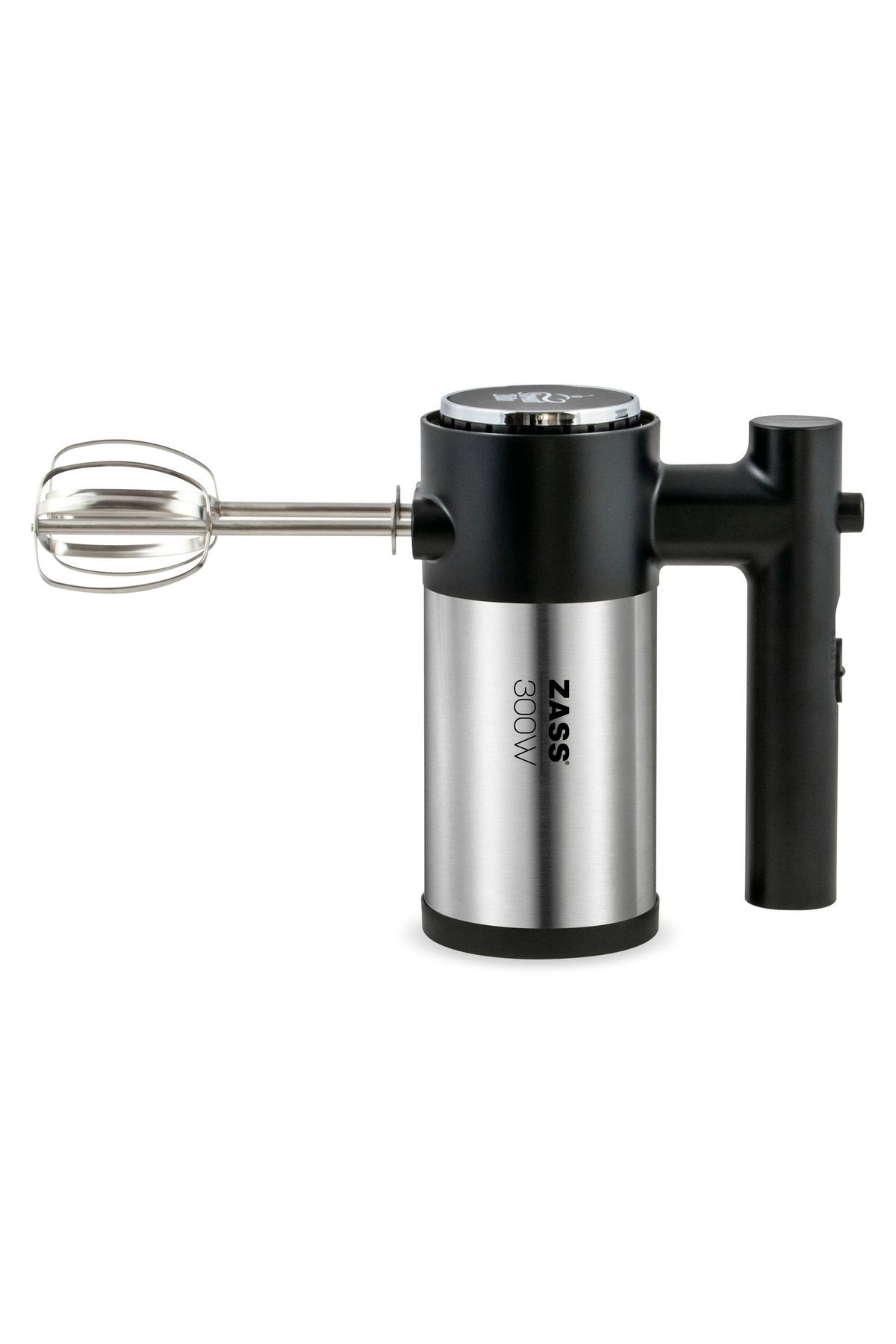 Zass-Hand mixer Zass ZHM 08 BLACK, 300W, 5 speeds and turbo function, Low speed start function 3