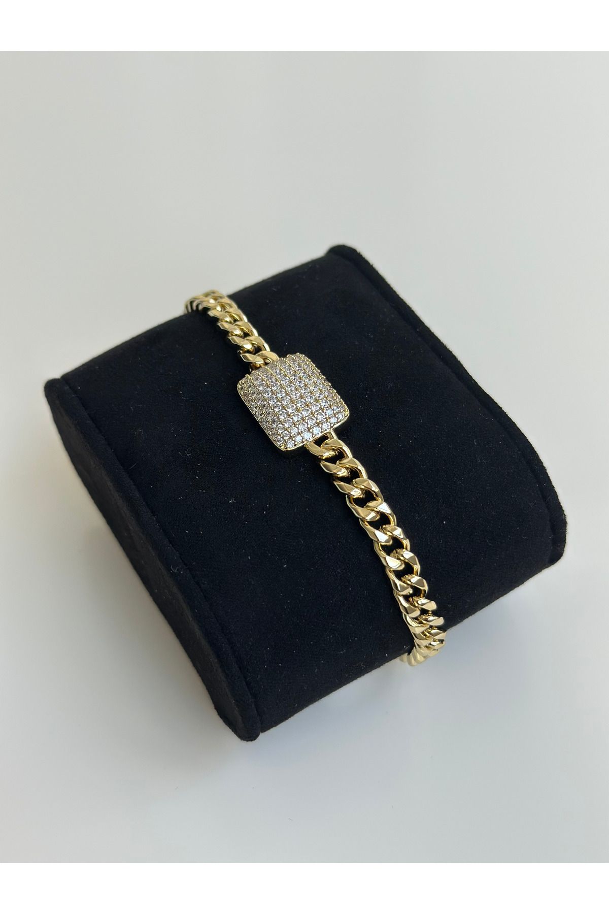 NİSSBEBE XUPİNG JEWELRY VİP Bileklik KARARMAZ Xuping Çelik Bileklik (DOĞALTAŞ BİLEKLİK HEDİYE)