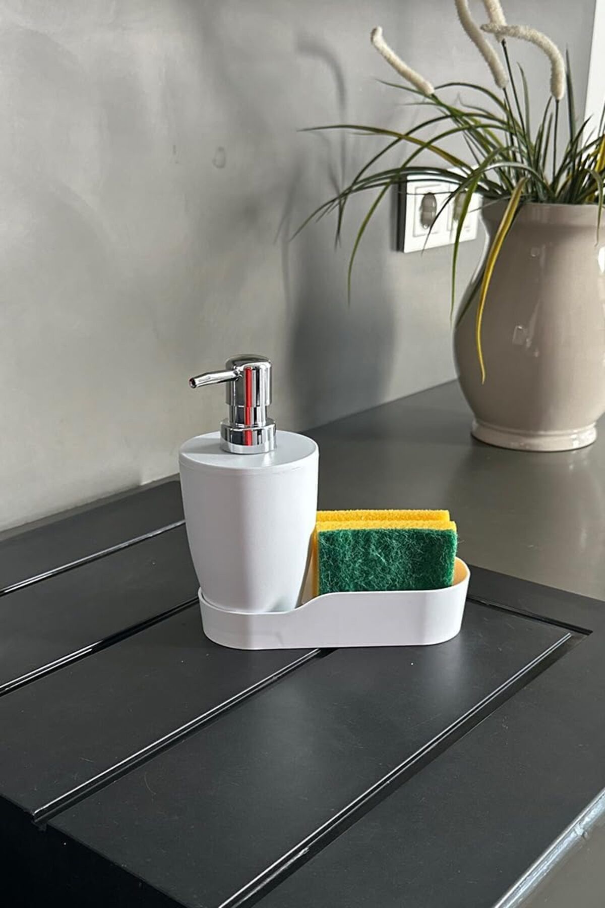 LUXE Nova PURE HAZNELİ SIVI SABUNLUK-BEYAZ LXSHP 1055529