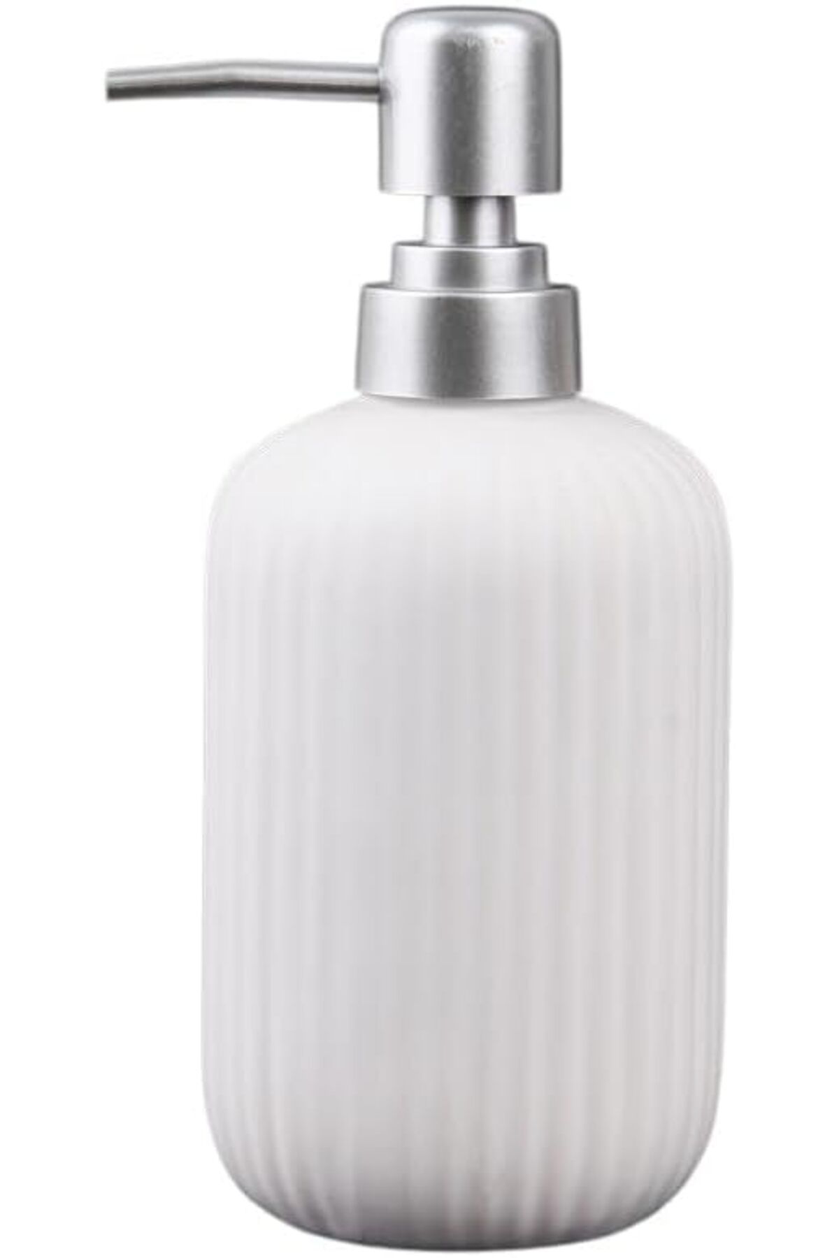 STOREMAX Ezg Group - Stoneware Sıvı Sabunluk, İnox Başlıklı Deterjanlık, Banyo ve Mutfak Sabunluğu (B