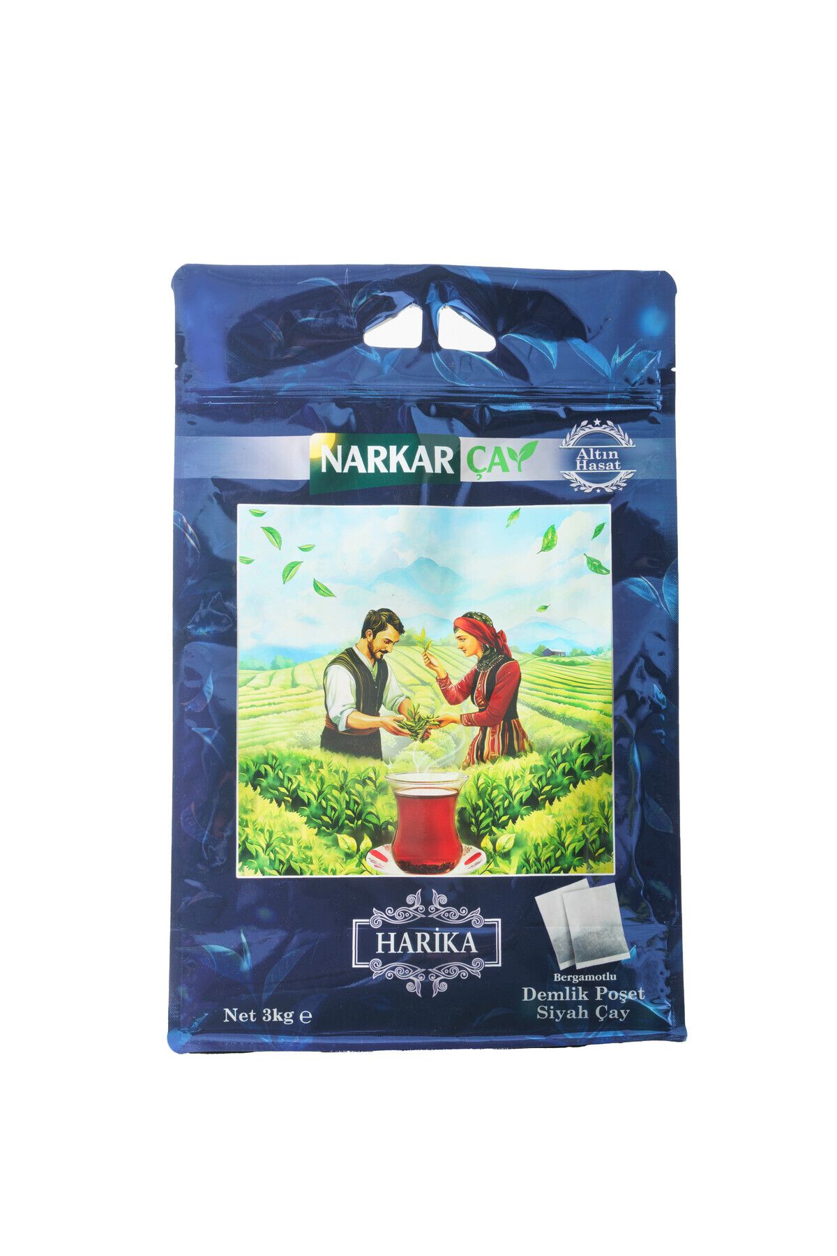 narkar ÇAY Hançay Harika 15gr Bergamotlu Demlik Poşet Çay 3 KG