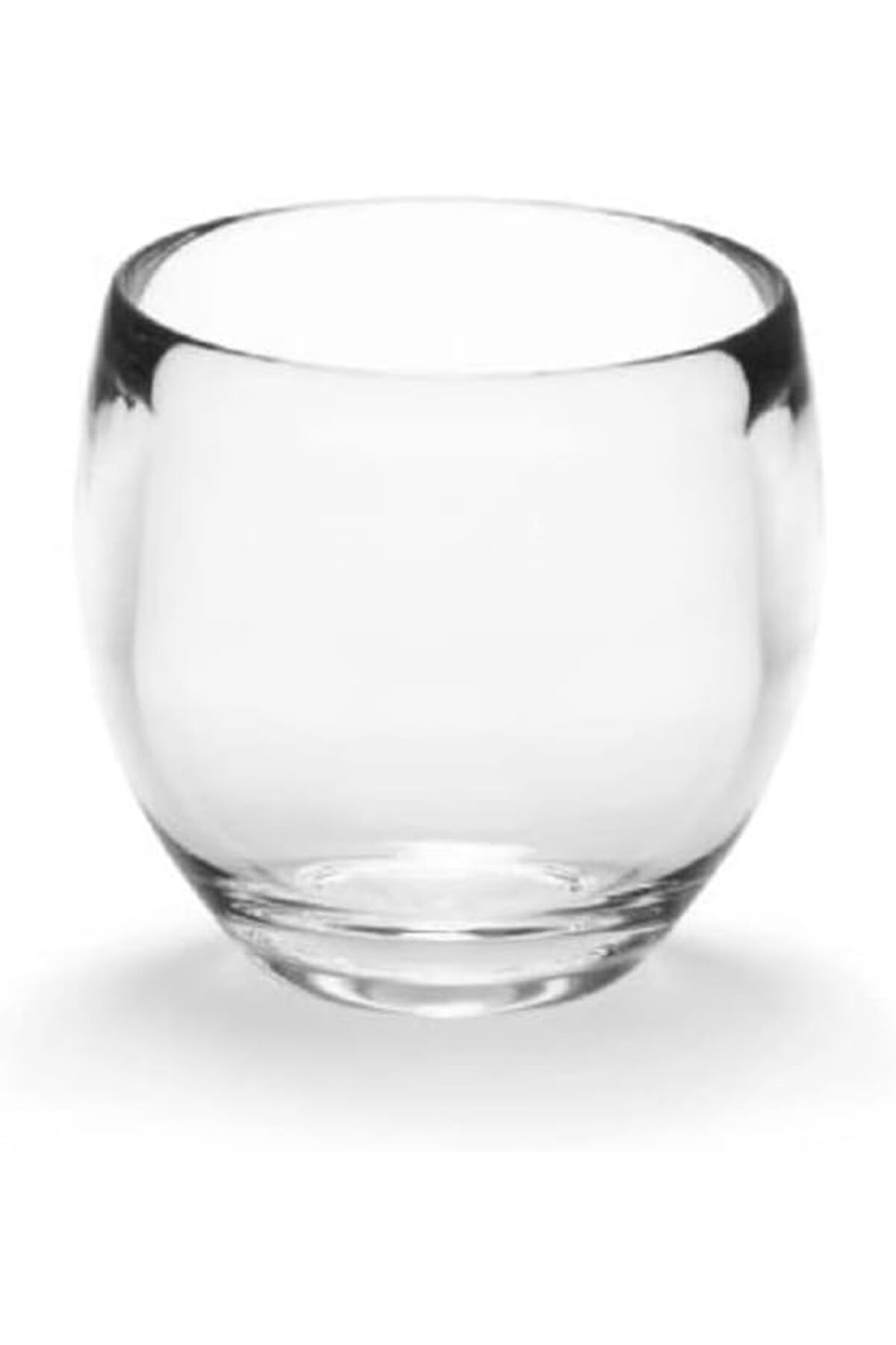 LUXE 020161-165 Droplet Akrilik Banyo Bardağı, Şeffaf LXSHP 1055529