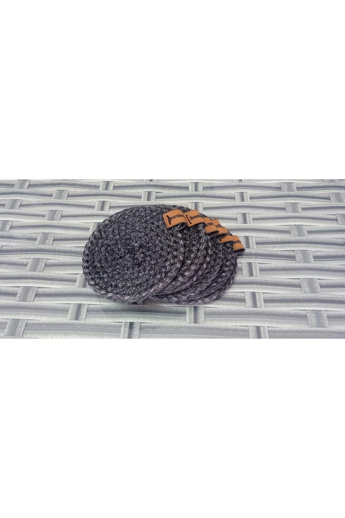 LUXE ADET HASIR BARDAK ALTLIĞI ÇAY KAHVE FİNCAN ALTLIĞI ANTRASİT LXSHP 1055529
