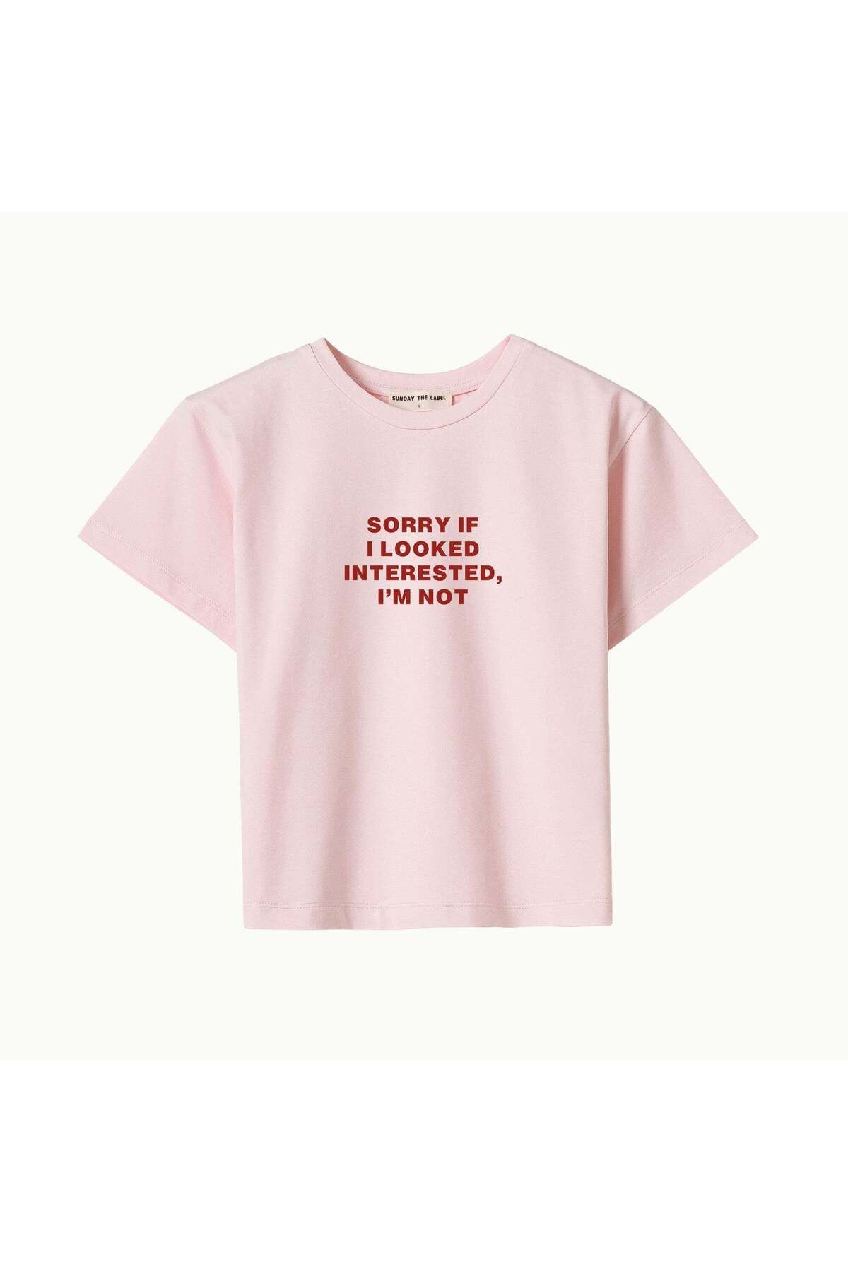 SUNDAY THE LABEL SORRY IF I LOOKED - BABY TEE
