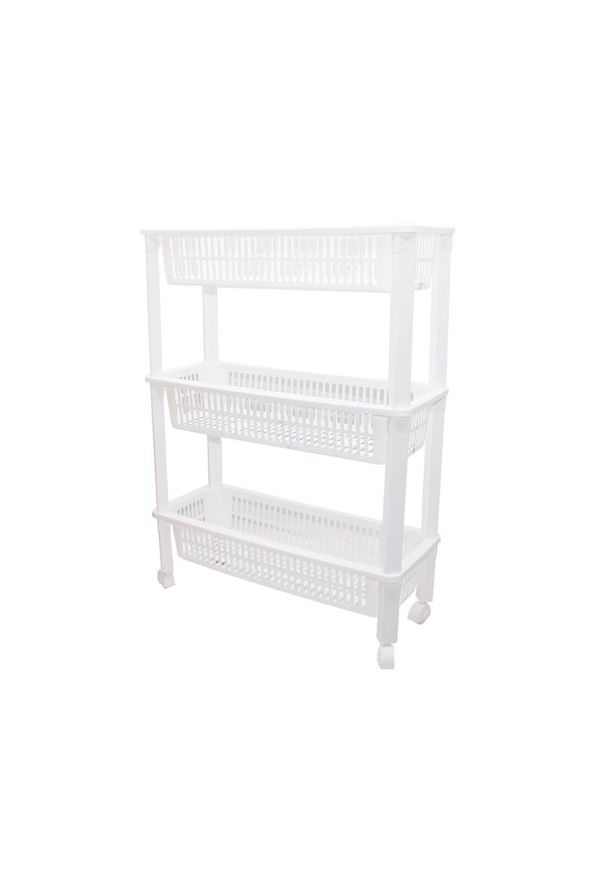 STOREMAX 3 KATLI DÜZENLEYİCİ - RAF ÜNİTESİ TEKERLEKLİ 510X205X685MM
