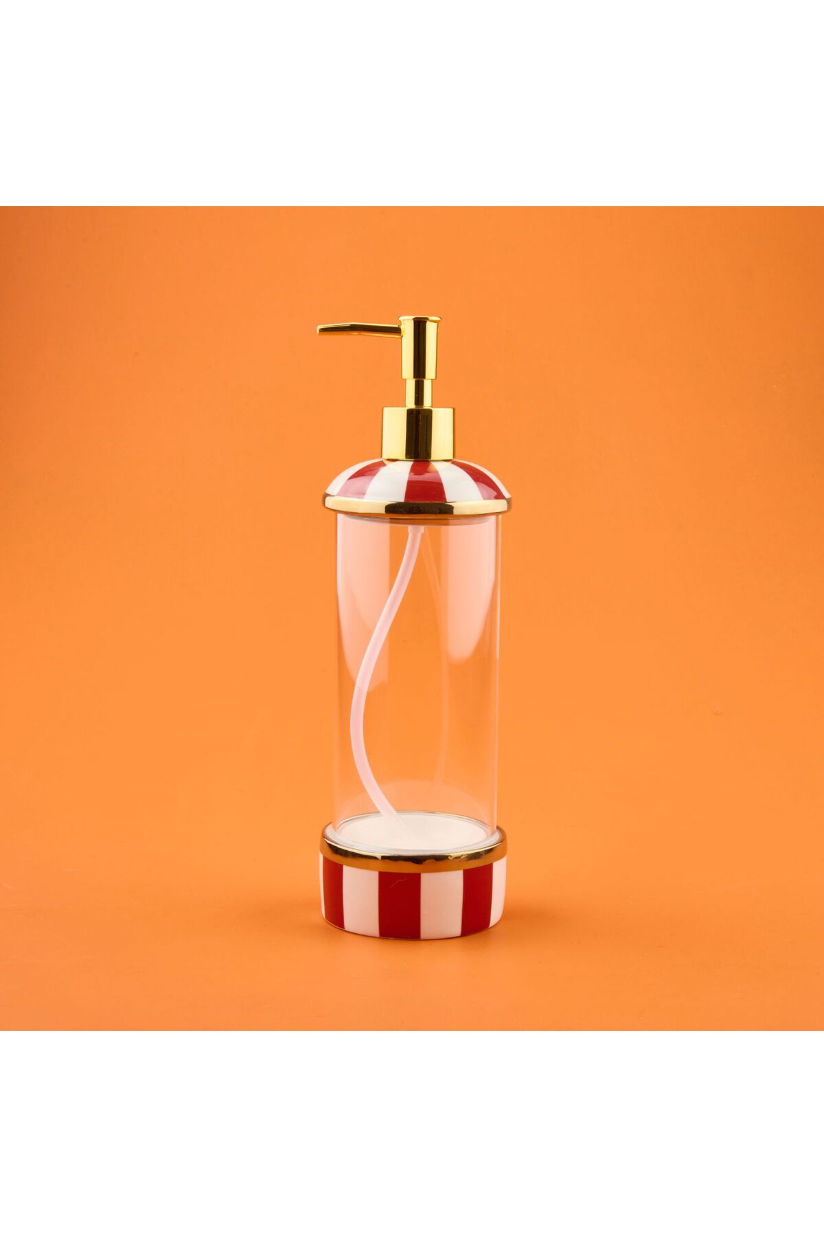 MATMEL Maura Rossa Tekli Cam Sabunluk - Renkli / Sarı - 540 ml