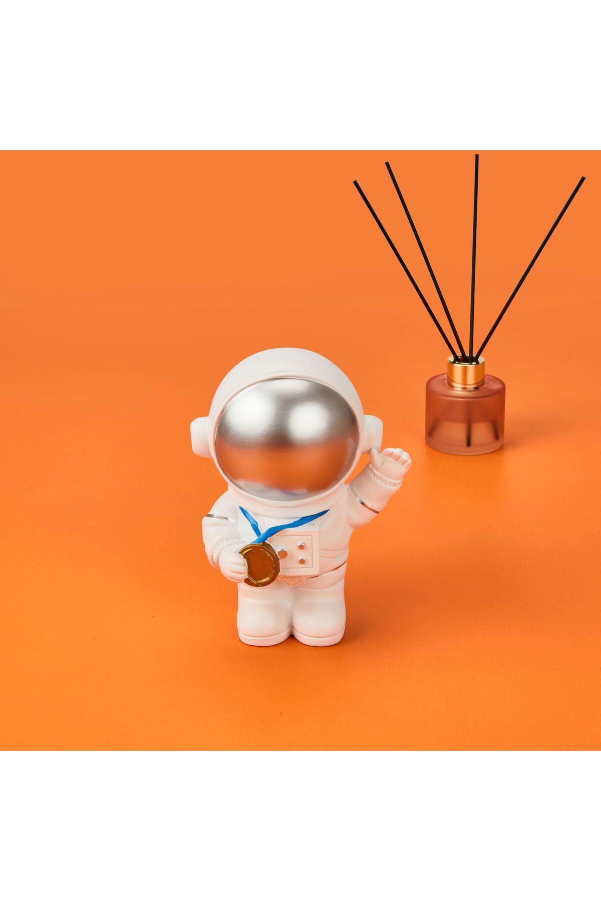 MATMEL Madalyalı Astronot Dekor - - 12x7 cm
