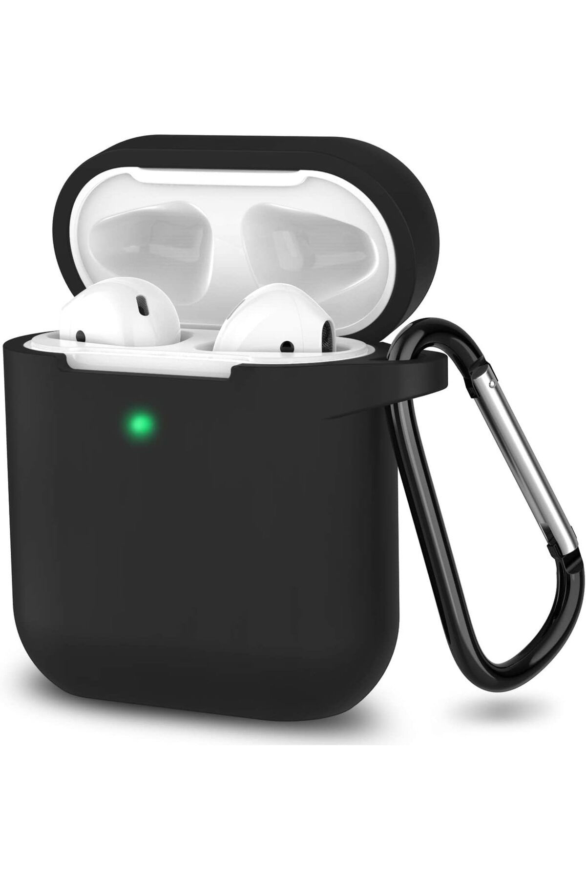 STOREMAX SRT AirPods 2.Nesil Kılıf, Tam Koruyucu Özellikli Yumuşak Silikon AirPods Aksesuar Kılıf ile