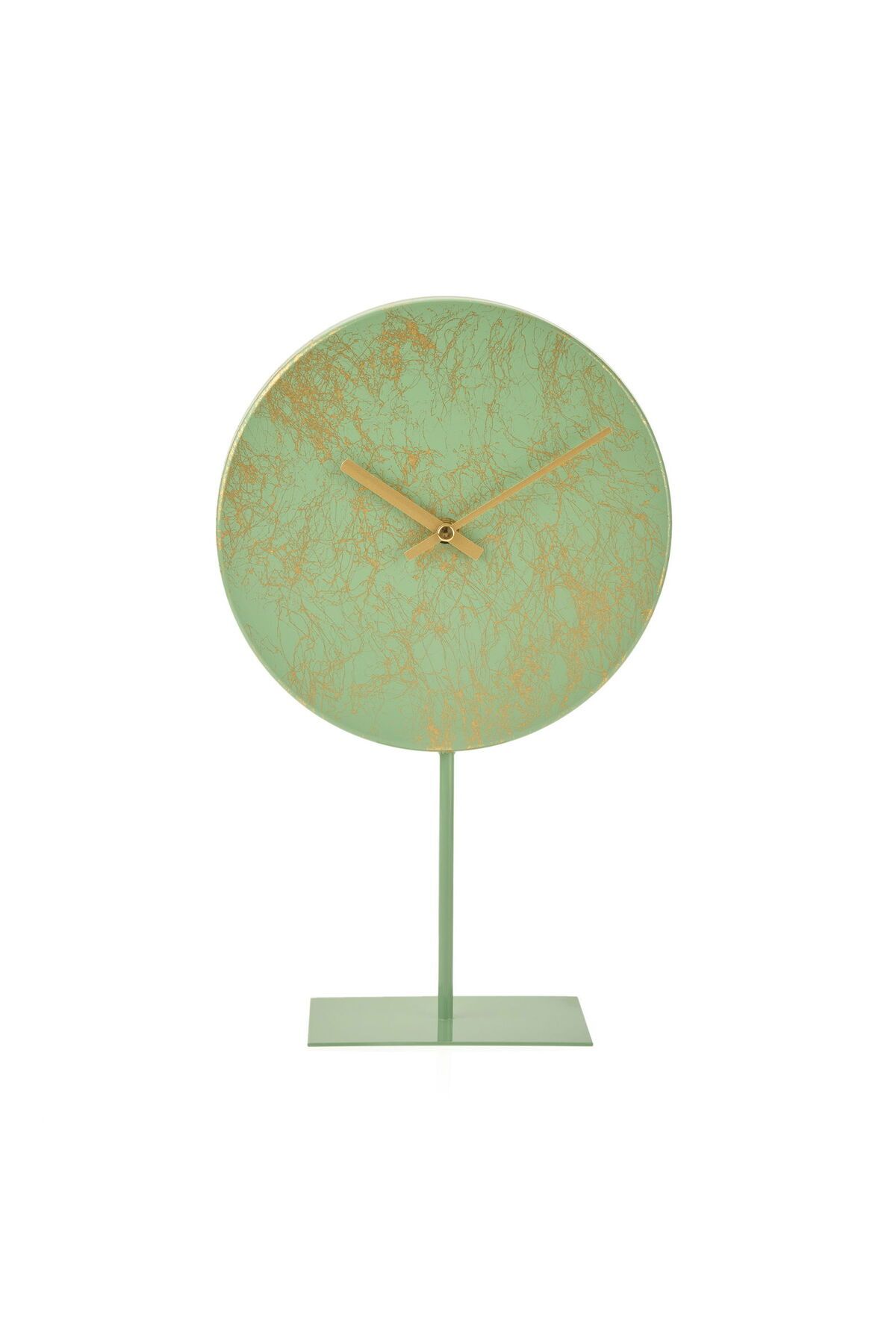 ASPARTAM Modern Konsol Saati - Yeşil - 24 cm