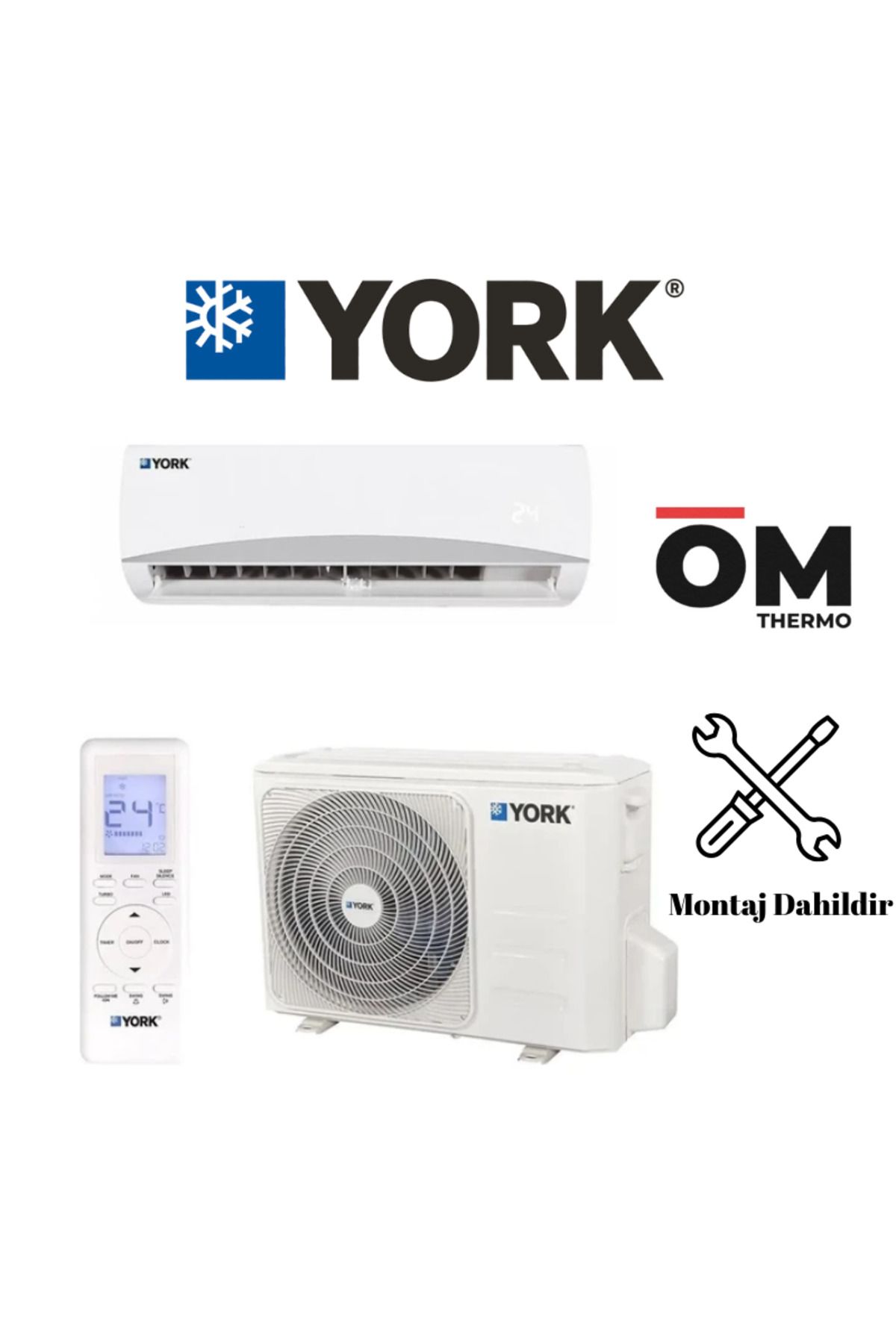 YORK Klima Monterosa 18000 Btu 2025 Model A++
