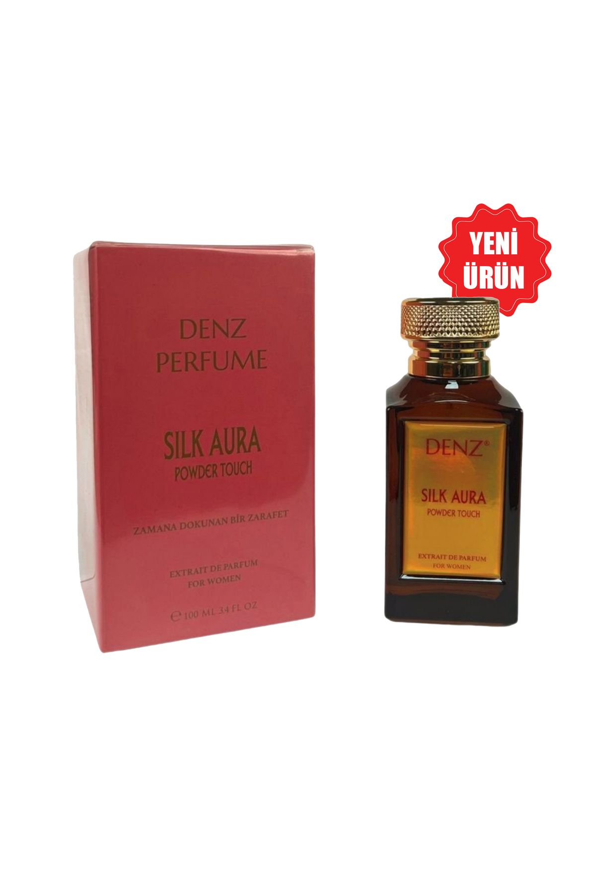 DENZ SİLK AURA POWDER TOUCH KADIN PARFÜM EXTRAİT DE PARFÜM %40 ESANS ORANI