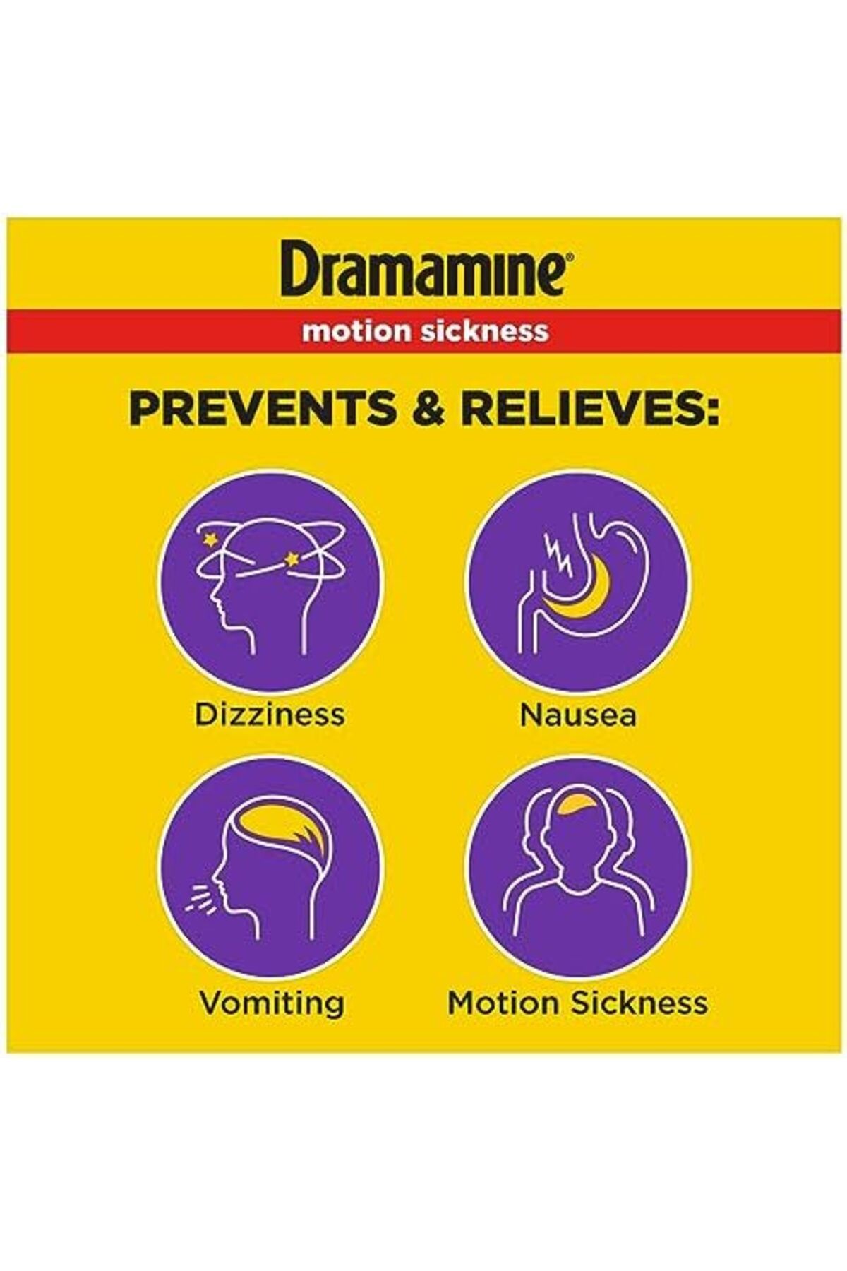 Dramamine-All Day Less Drowsy, Motion Sickness Relief, 8 Count 4