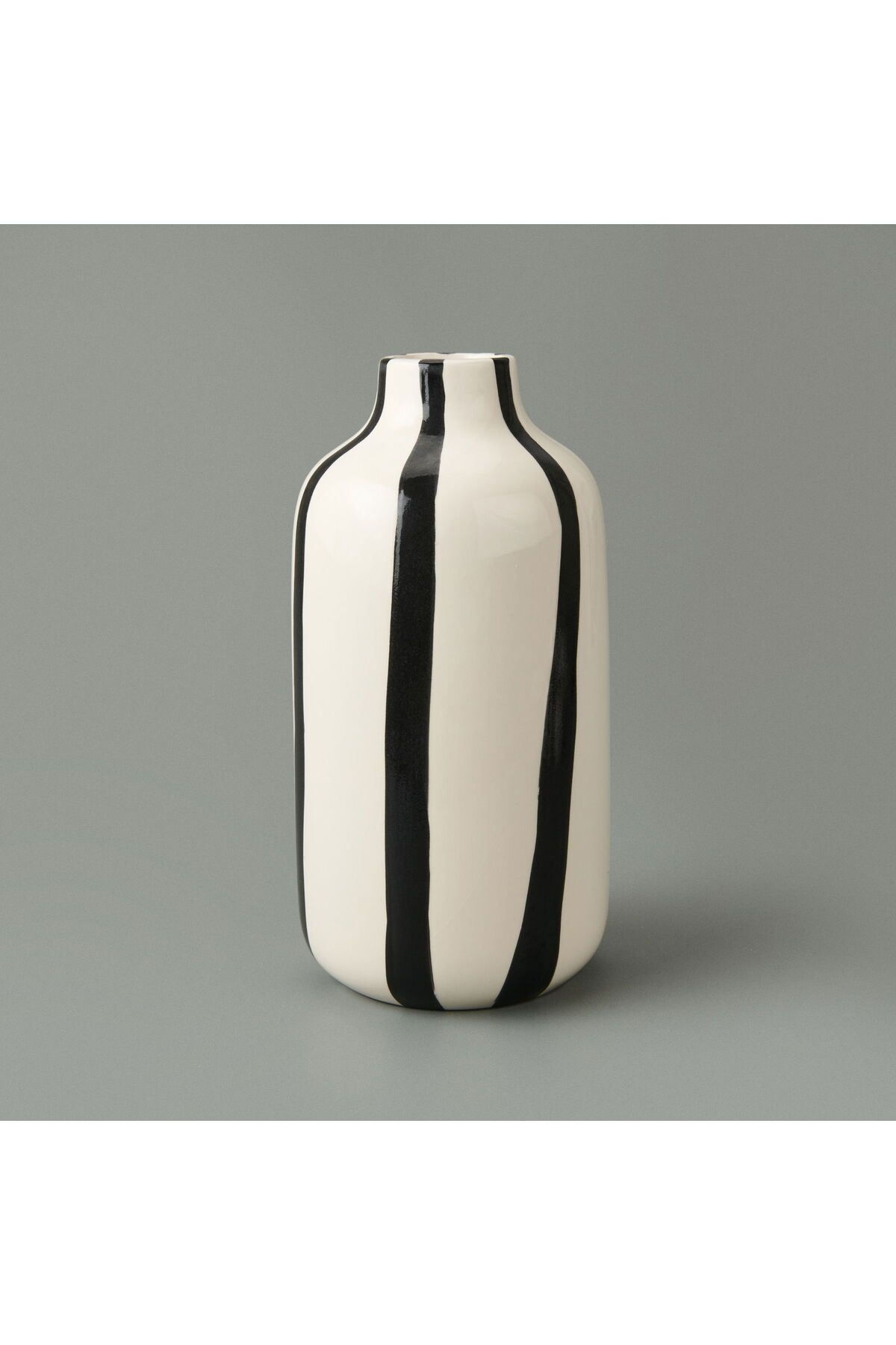 ASPARTAM Line Vazo - Siyah - 17 cm