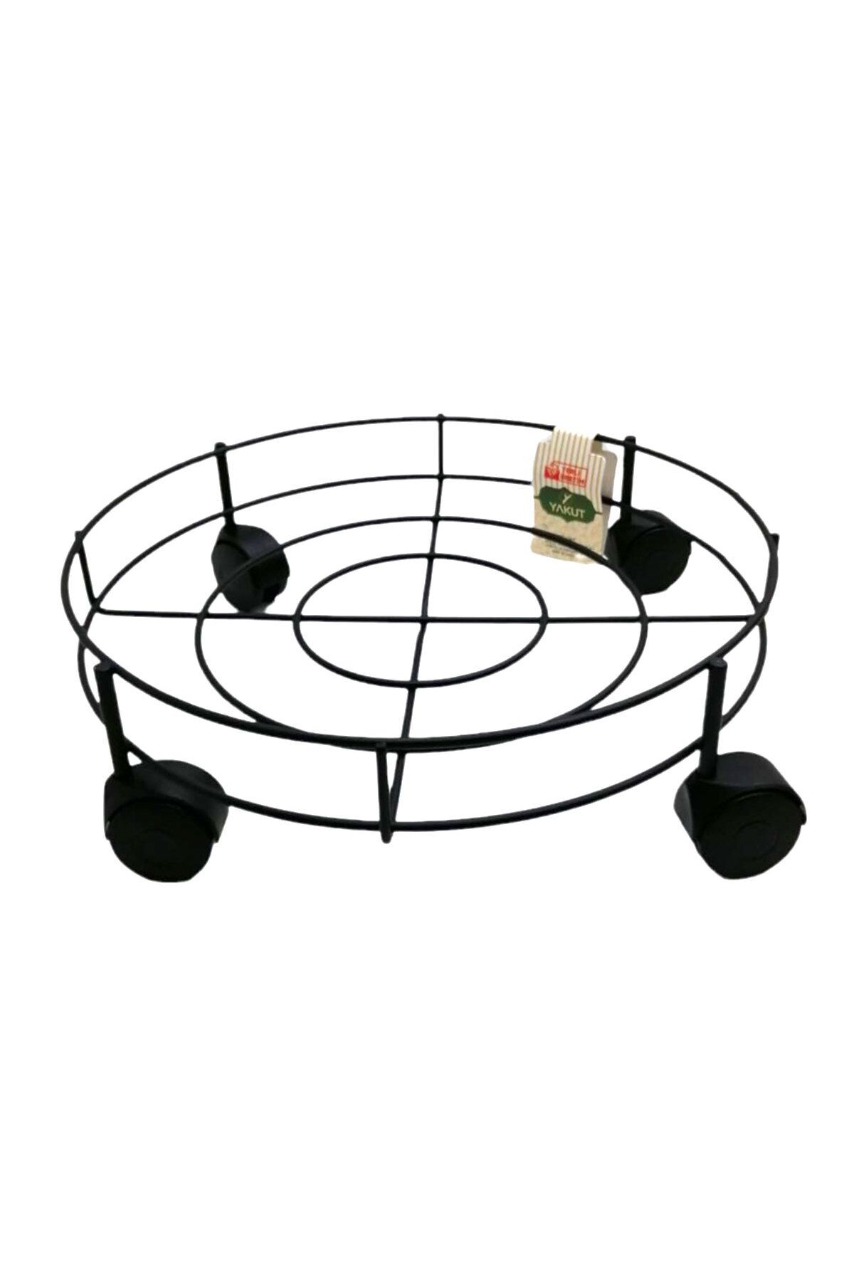 STOREMAX OZN METAL - SİYAH TÜP ÇEK DAMACANA ALTLIK OZNstre 1094633