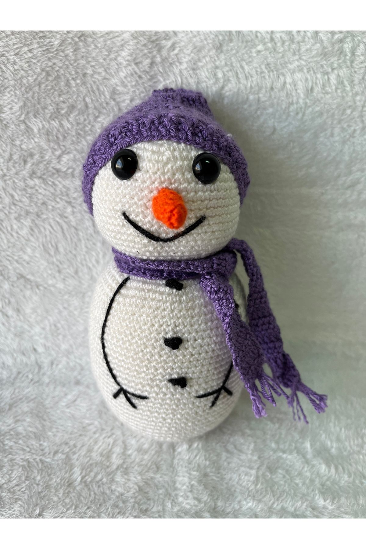 NUNU El Yapımı Amigurumi Kardan Adam