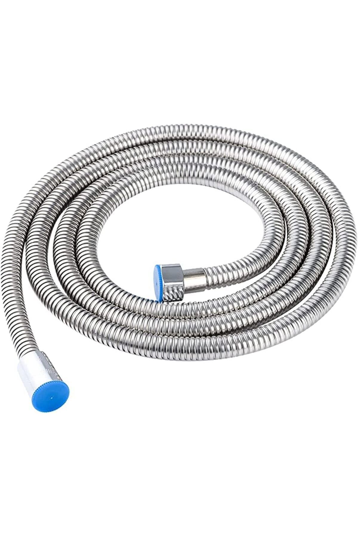 STOREMAX Ezg Derece Dönebilen Örgülü Patlamayan 304 Paslanmaz Duş Askı Hortumu (Spirali) Ezsnshop 10657