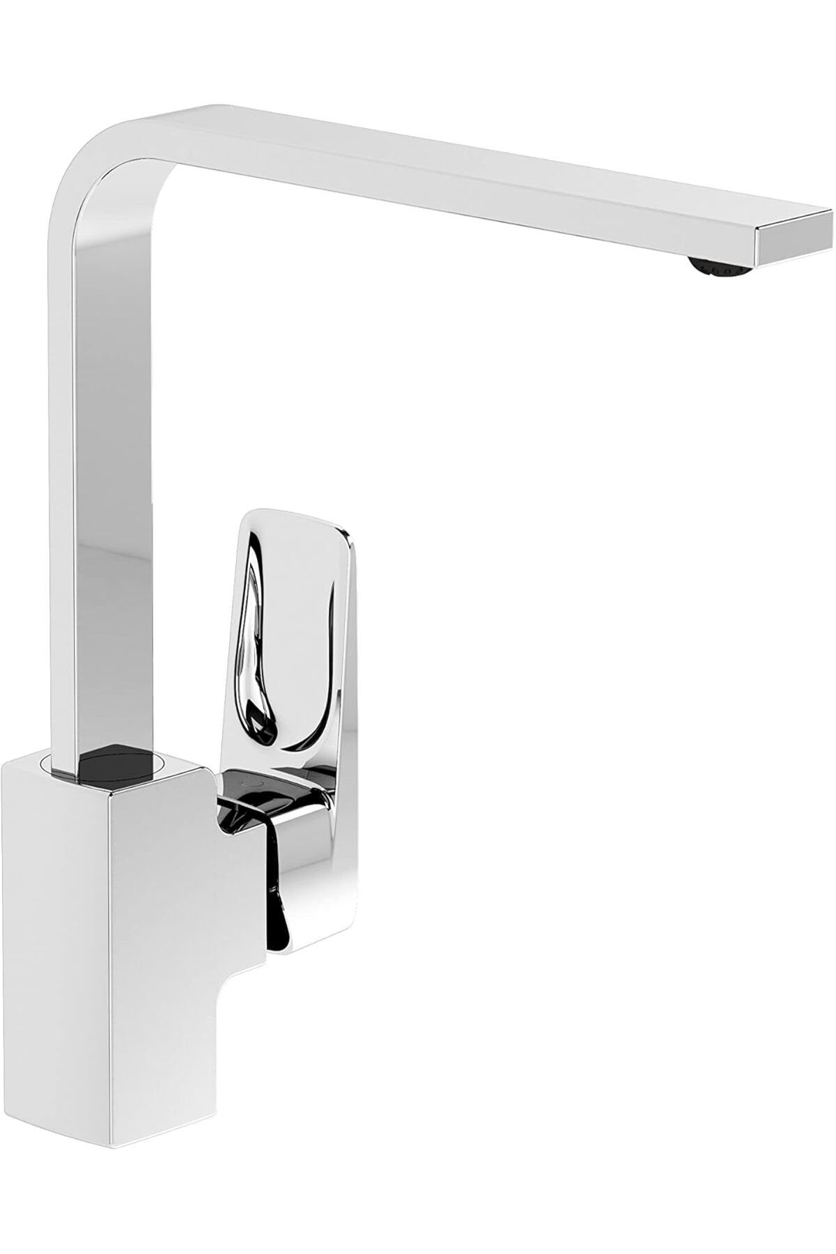 LUXE Root Square A42753 Eviye Bataryası, Krom LXSHP 1055529