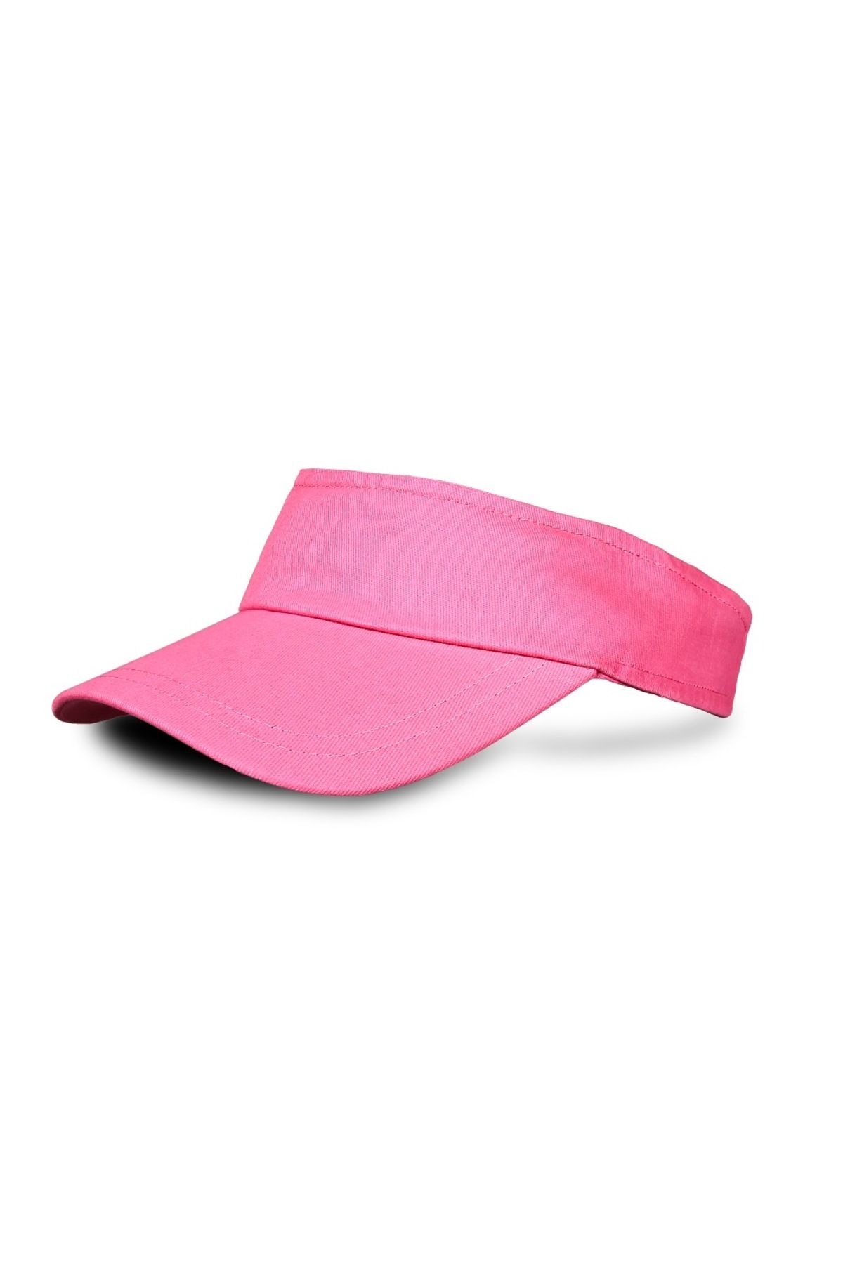Butik Pembe uv koruyuculu unisex siperlikli tenisçi şapkası