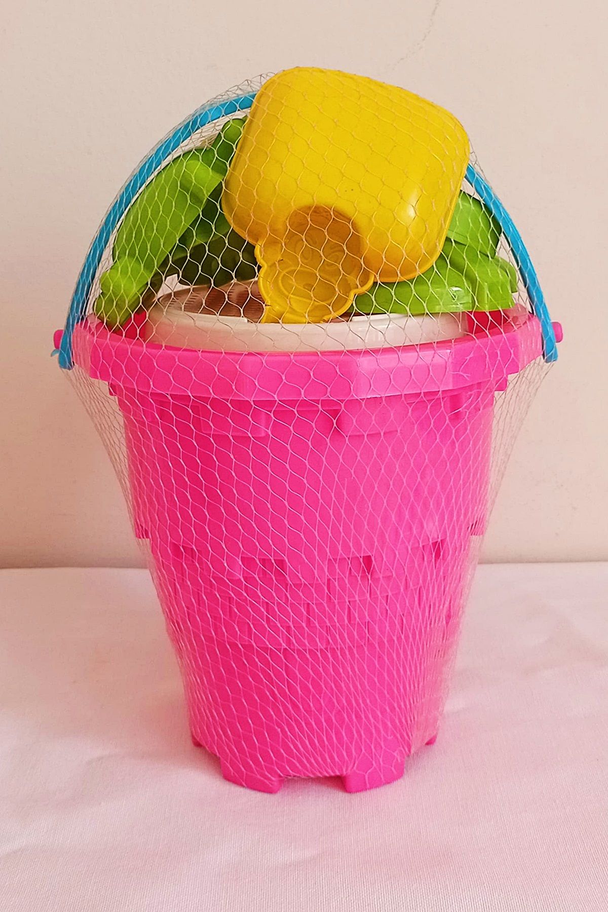 Satış Diyarı Deniz Kum Kovası 19cm Kova,tırmık,kürek,deniz Yıldızı,balık,yengeç,gemi Kalıpları