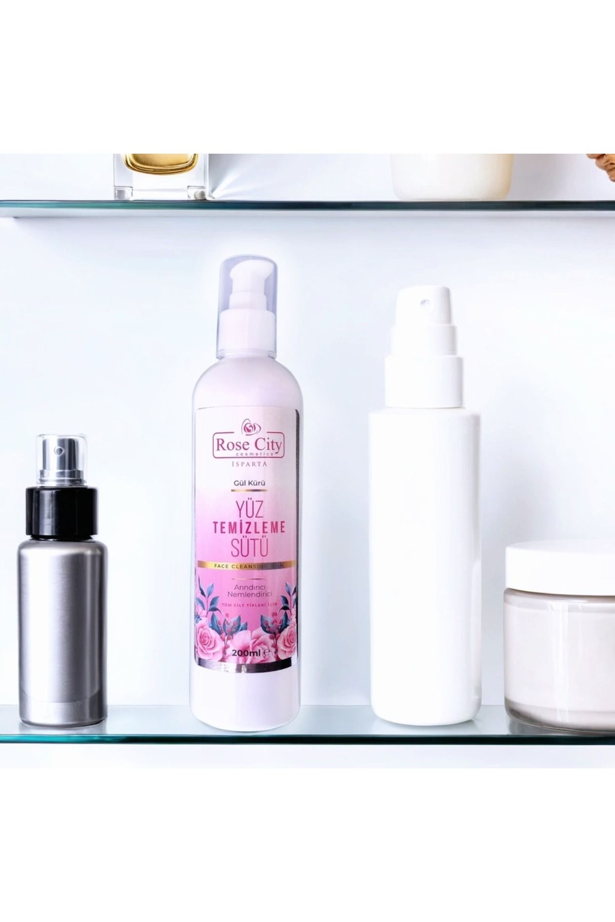 rosecity ROSE CİTY YÜZ TEMİZLEME SÜTÜ