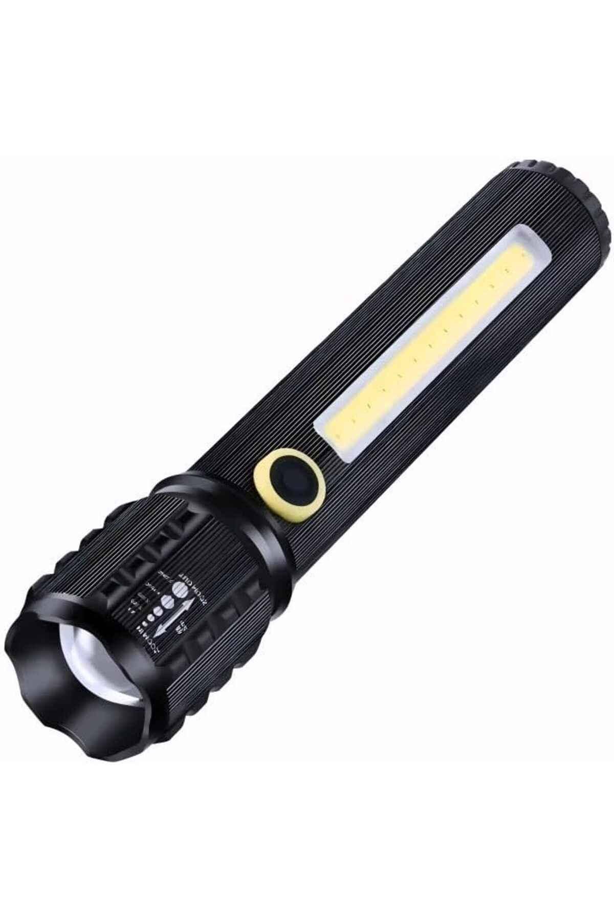 STOREMAX LED El Feneri 450 Lümen Şarj Edilebilir El Feneri ve Powerbank, USB Çıkışlı, LED Aydınlatma