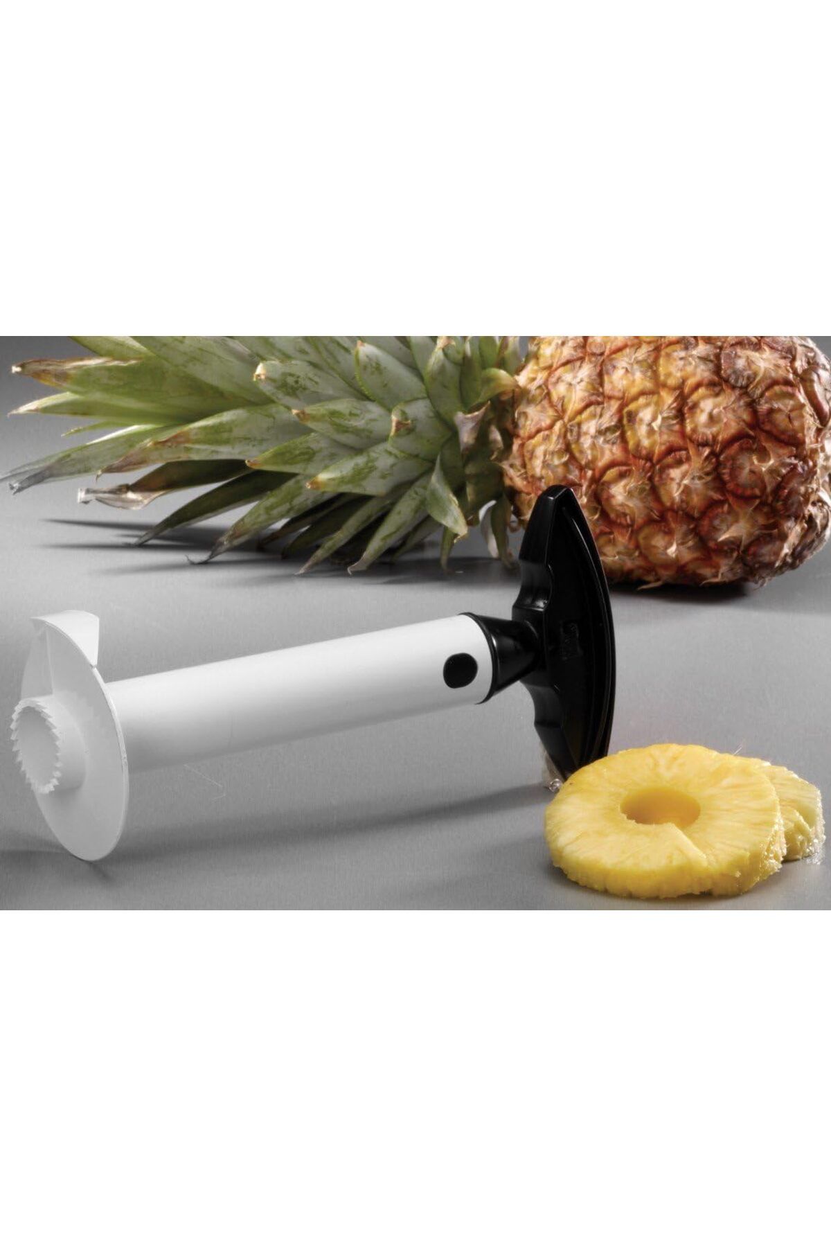 Mu Art Ahşap Mrt Vin Ananas Dilimleyici Siyah Beyaz Art 871301
