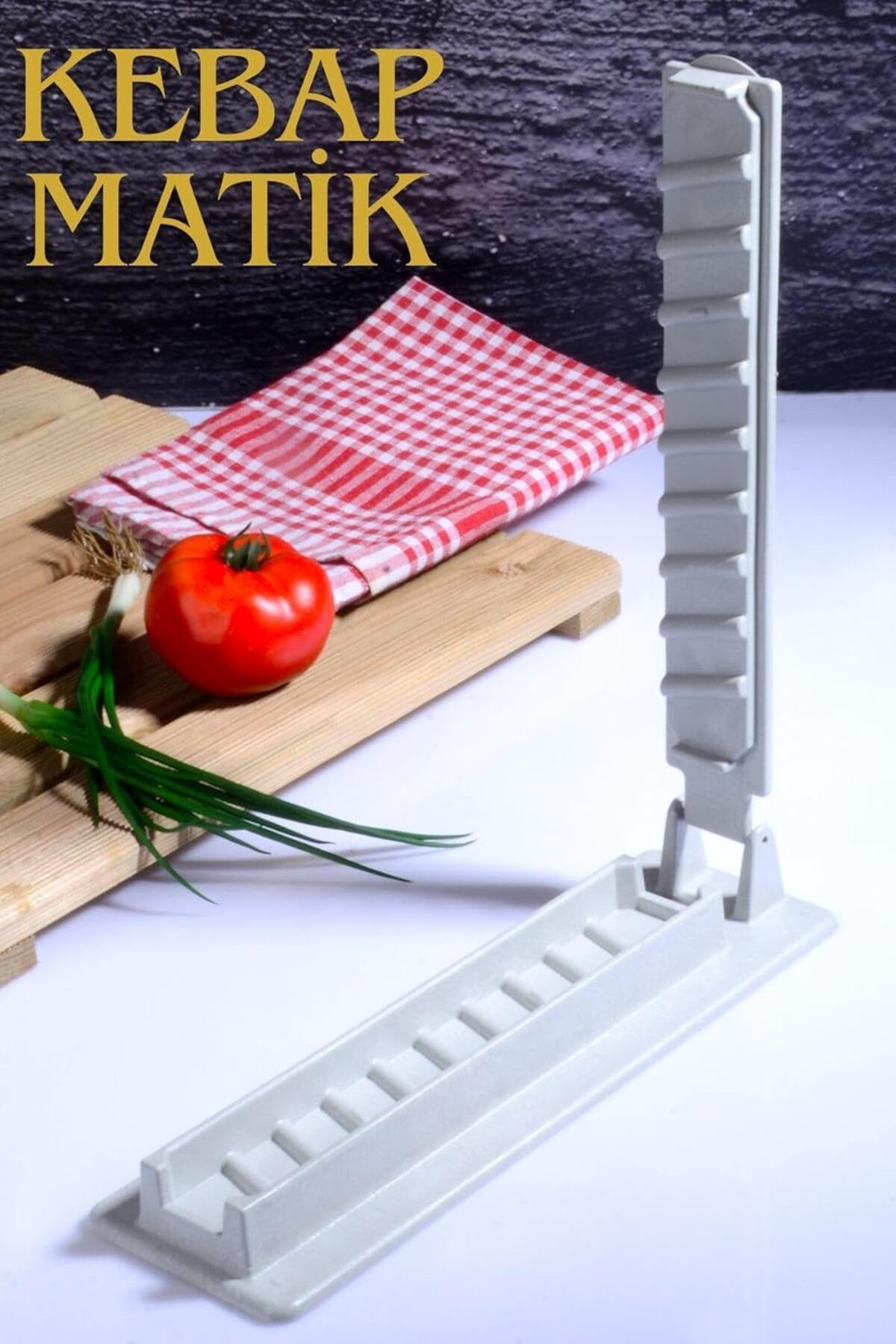 Mu Art Ahşap Mrt Kebapmatik Adana Urfa Kebap Kalıbı Aparatı Pratik Hızlı Kebap Makinesi Art 871301