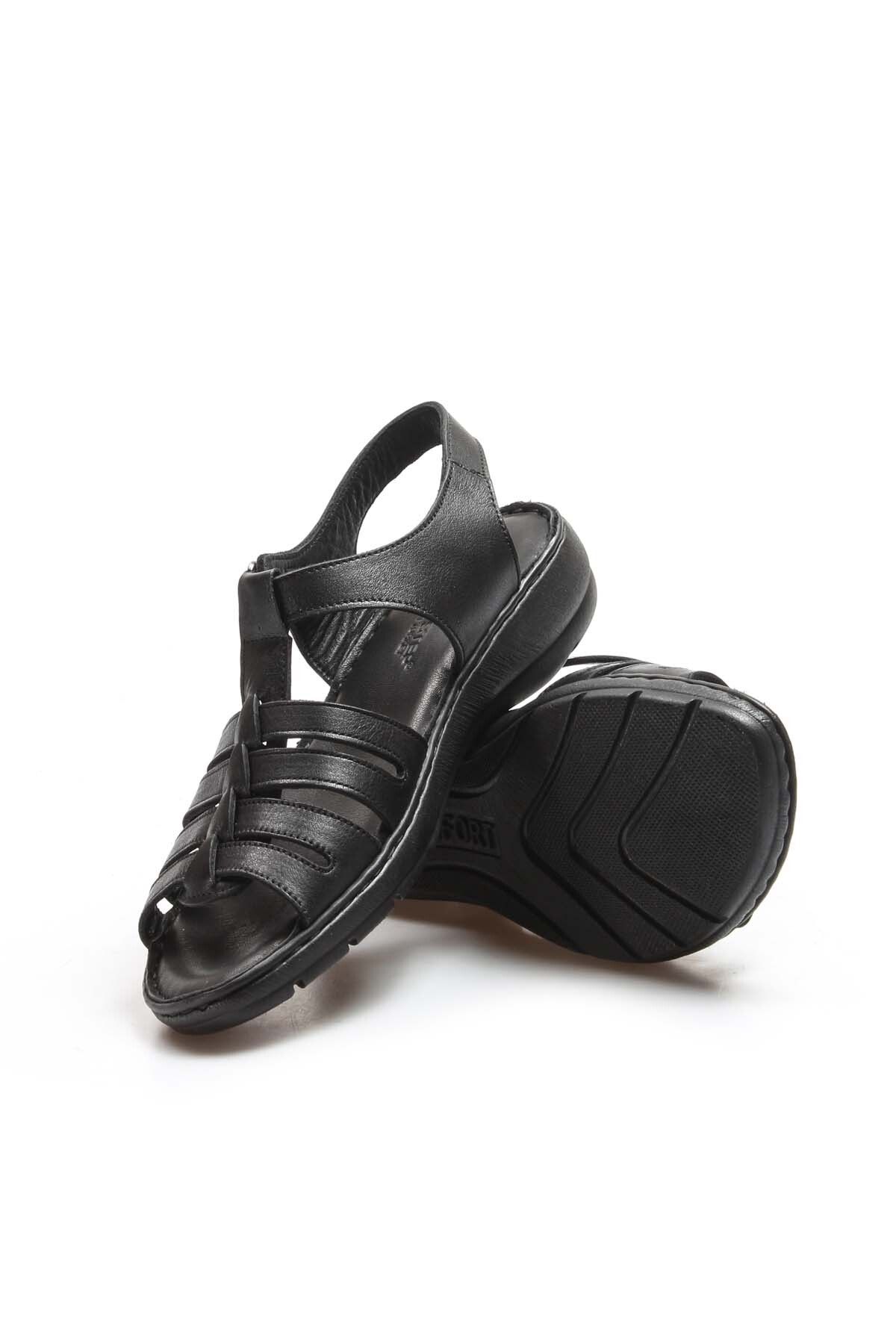 FAST STEP-Sandale clasice de damă din piele naturală 952za21888-1 5