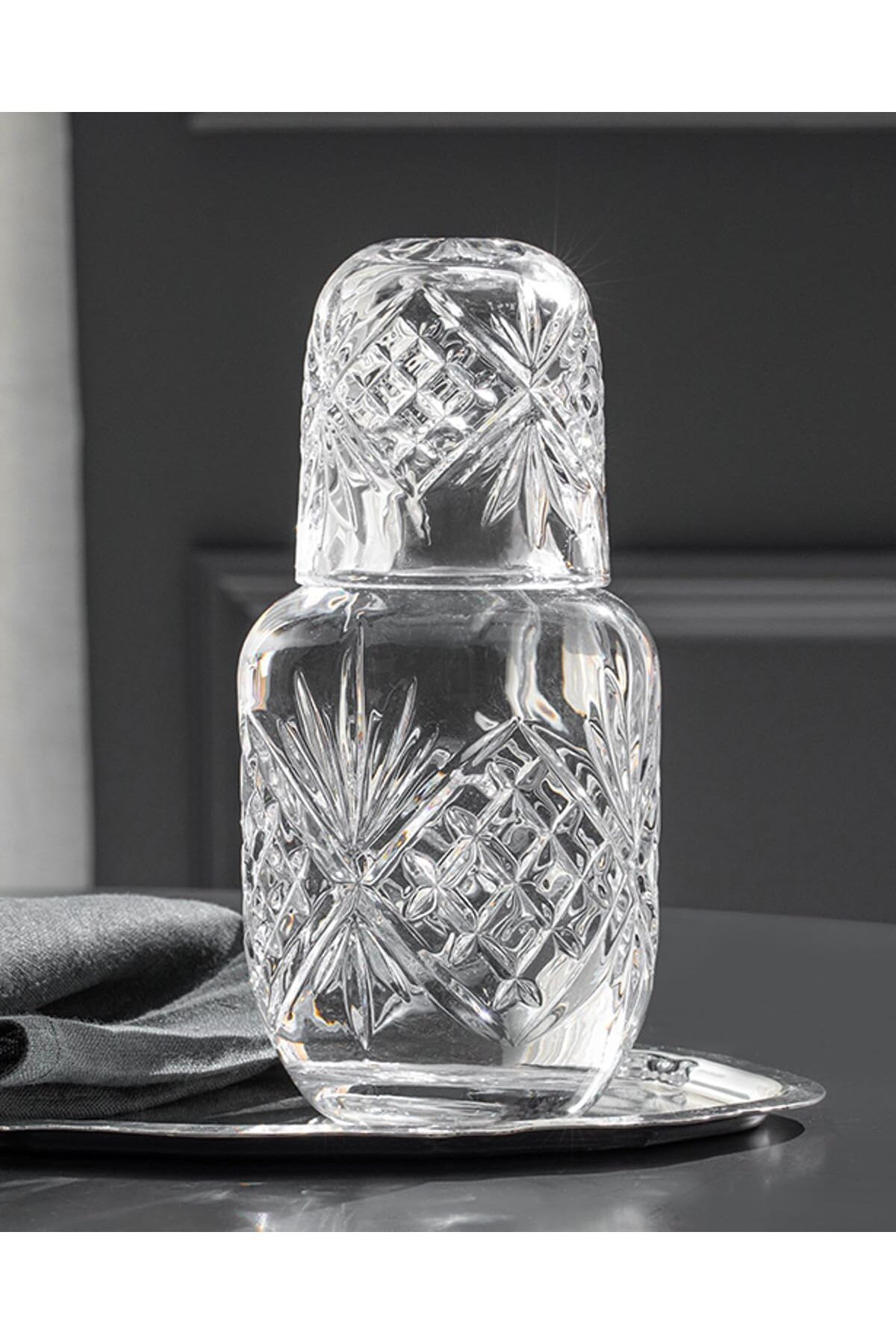 LUXE Home Cosmic Başucu Sürahi, Beyaz, 450ml LXSHP 1055529