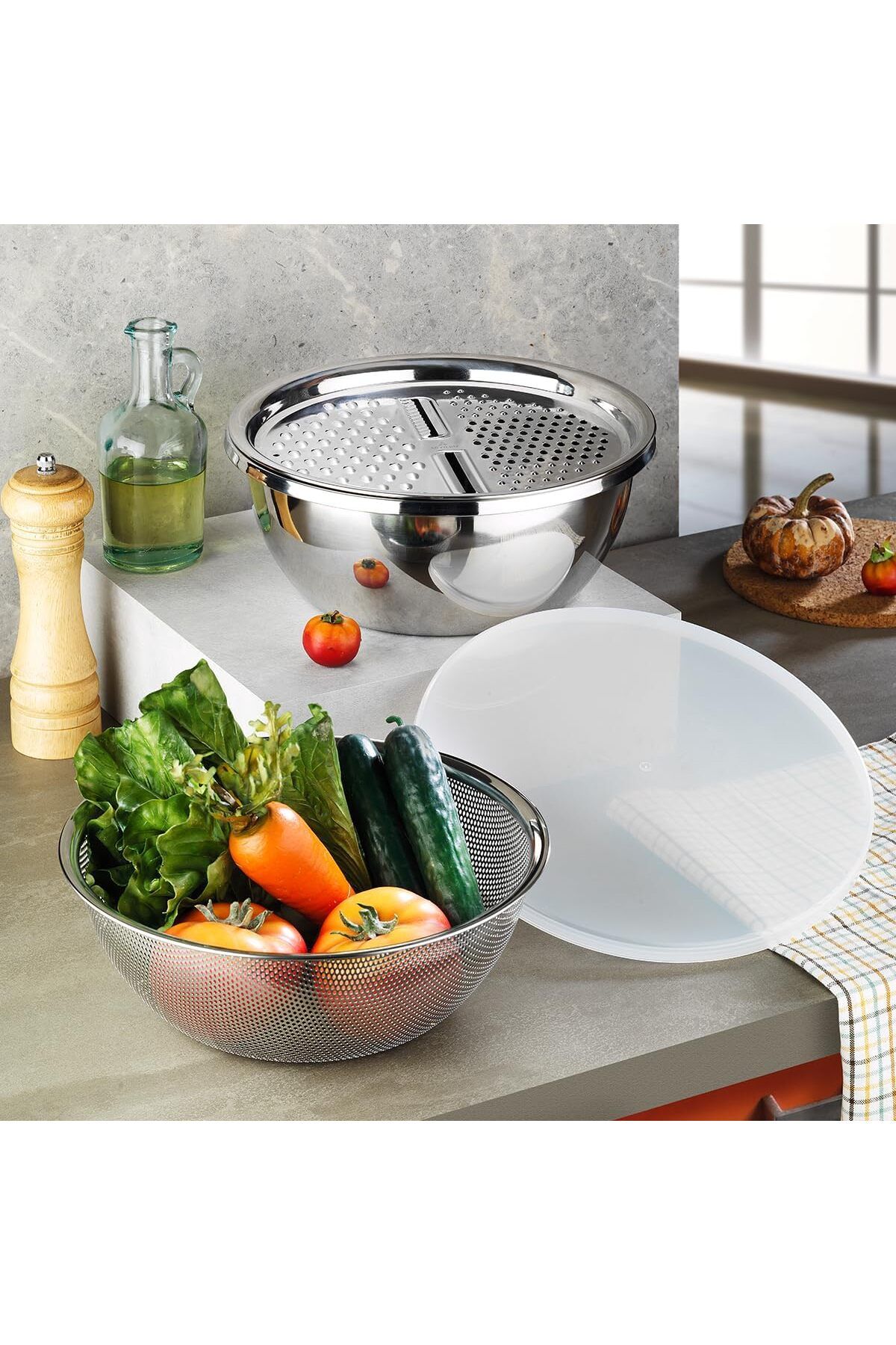 STOREMAX Ezg Promax 4 Parça Rendeli Karıştırma Kabı Ezsnshop 1065757
