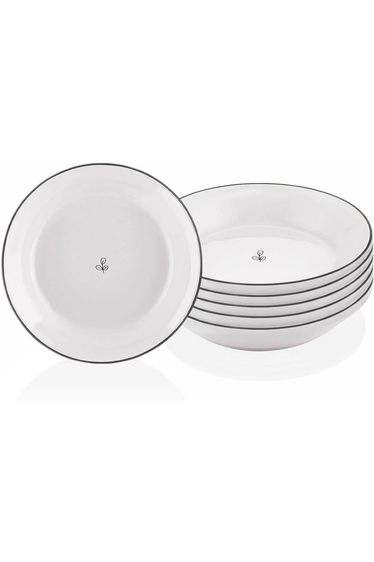 LUXE Mia Summertime Yemek Tabağı - 6lı Set 20 Cm LXSHP 1055529
