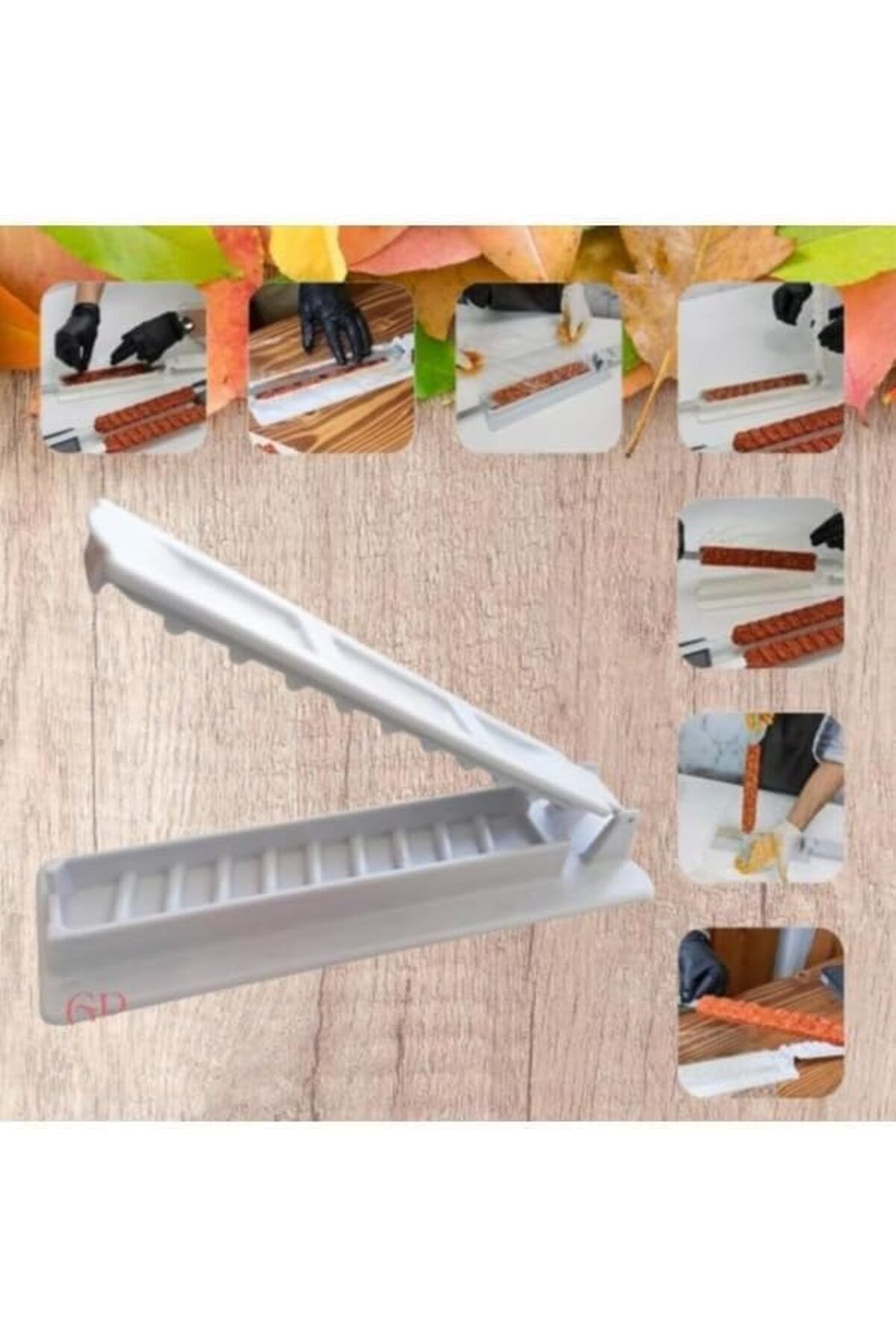 Mu Art Ahşap-Mrt 6 قطع من أدوات الشيشة والكباب Adana Urfa Kebab Tool جهاز عملي سريع لصنع الكباب 2