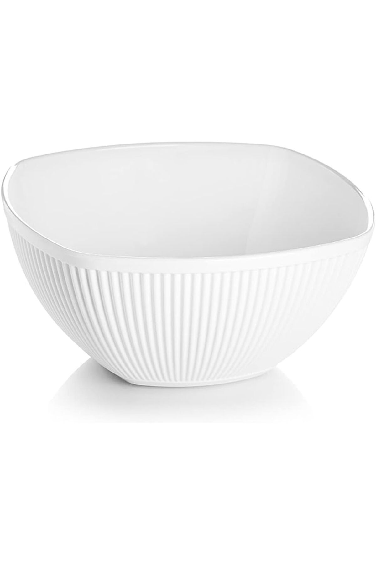 STOREMAX Ezg 6773 Barok Soft Beyaz Akrilik Büyük Boy Kare Kase,Tekli Ezsnshop 1065757