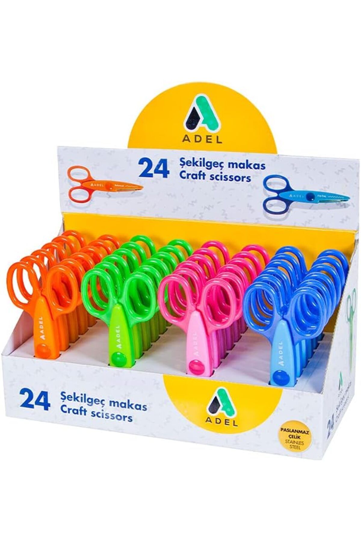 Mu Art Ahşap Mrt Şekilgeç Makas, Asorti Art 871301