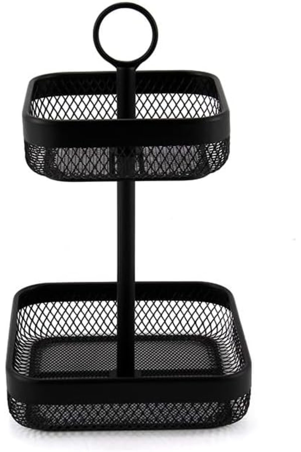 LUXE Decipula Çift Katlı Meyve Sepeti 21 cm LXSHP 1055529