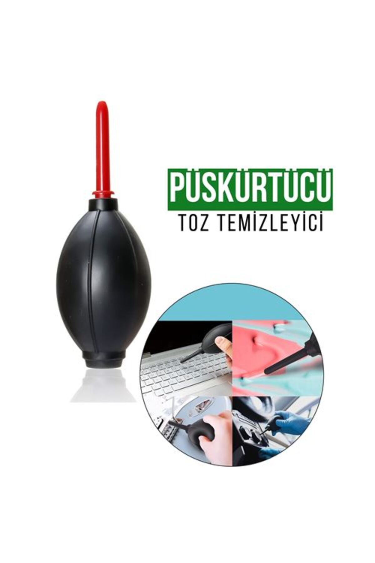 AYLİNA Toz Temizleyici Puff Pompa