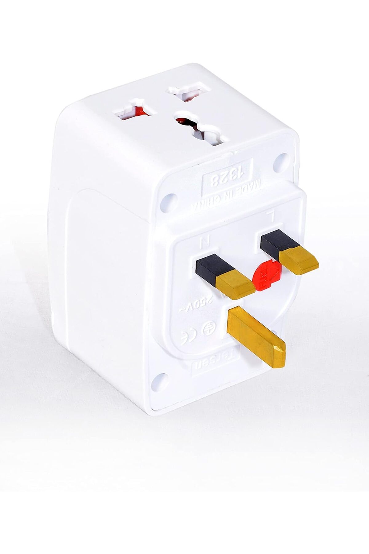 Generic-3 Way Multi Plug Adapter Socket Universal Travel Adaptor-Plug Extension For Kitchen Appliances, Offi 3