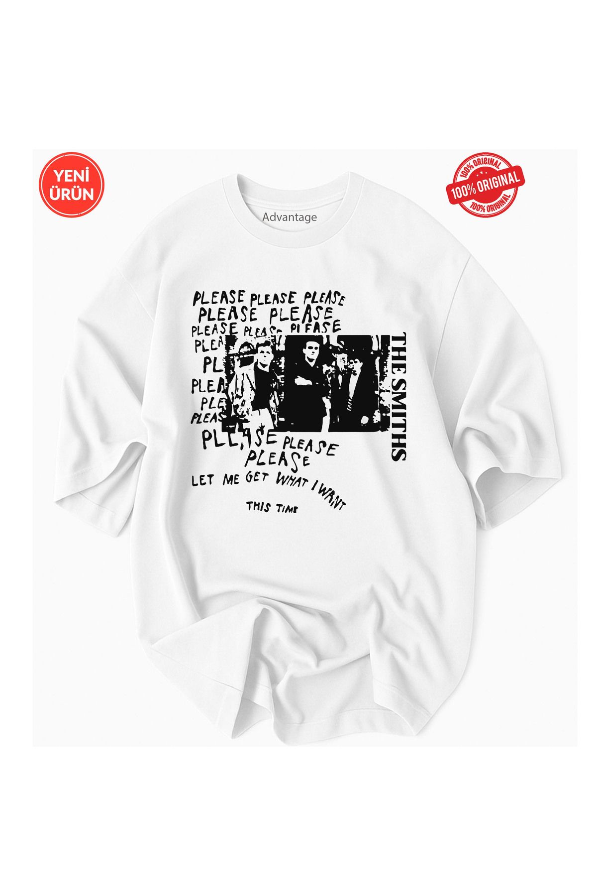 Advantage The Smiths T-shirt 100% Pamuklu Premium Tişört